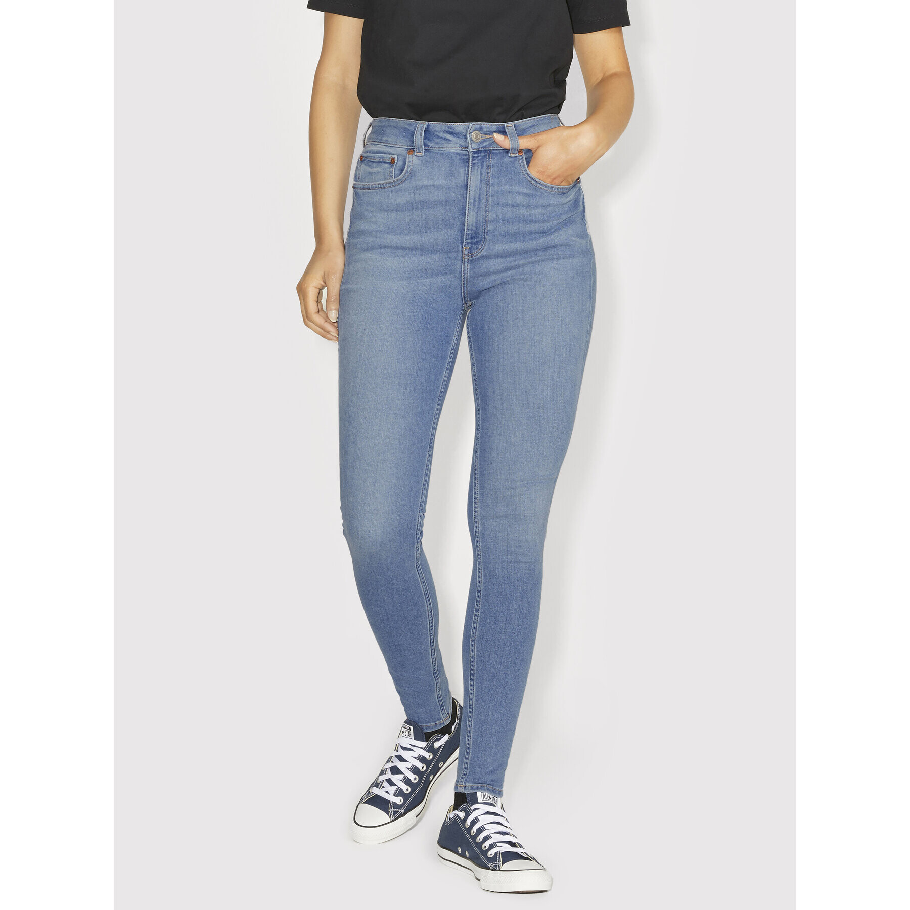 JJXX Jeansy Vienna 12203798 Modrá Skinny Fit - Pepit.cz