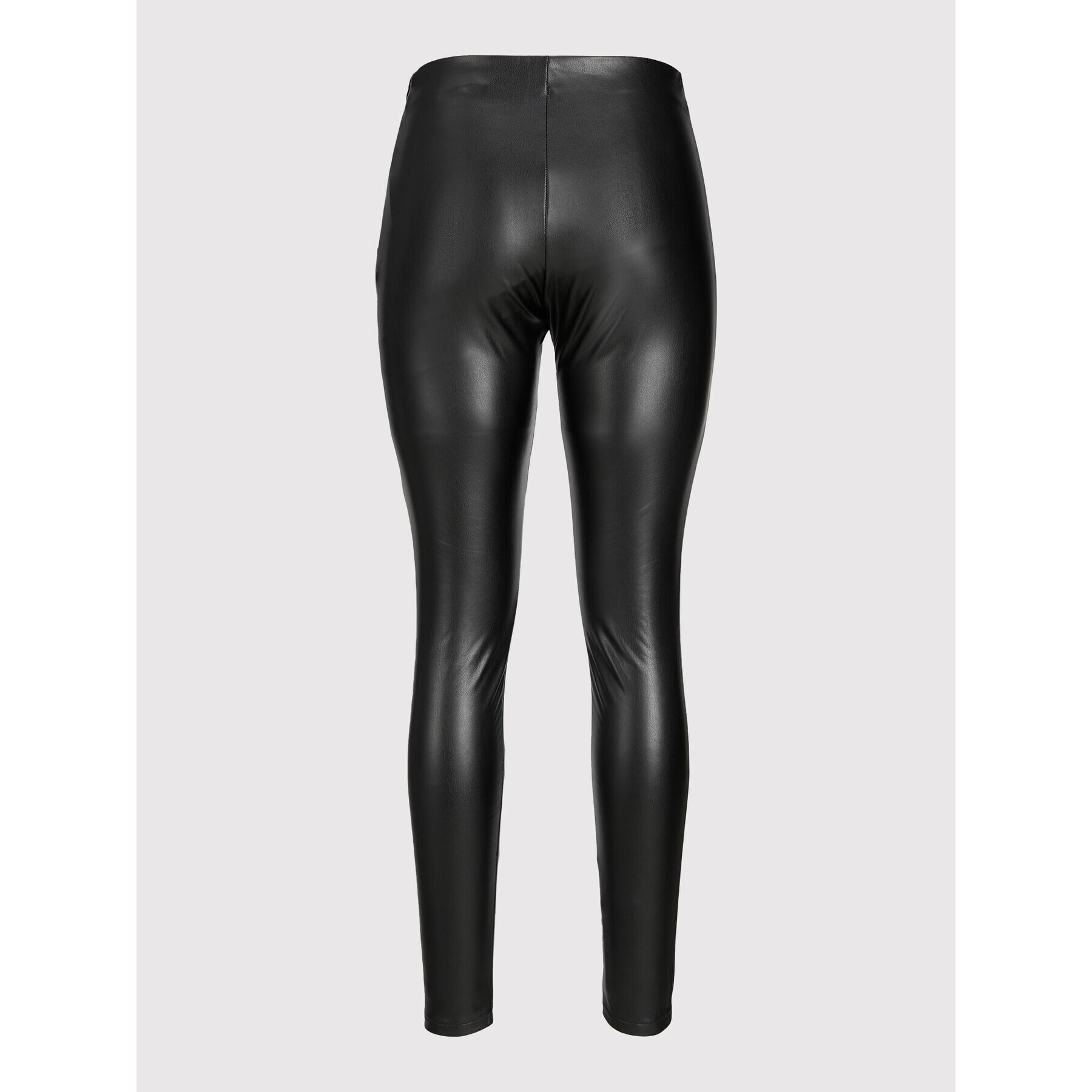 JJXX Kalhoty z imitace kůže Megan 12213641 Černá Slim Fit - Pepit.cz