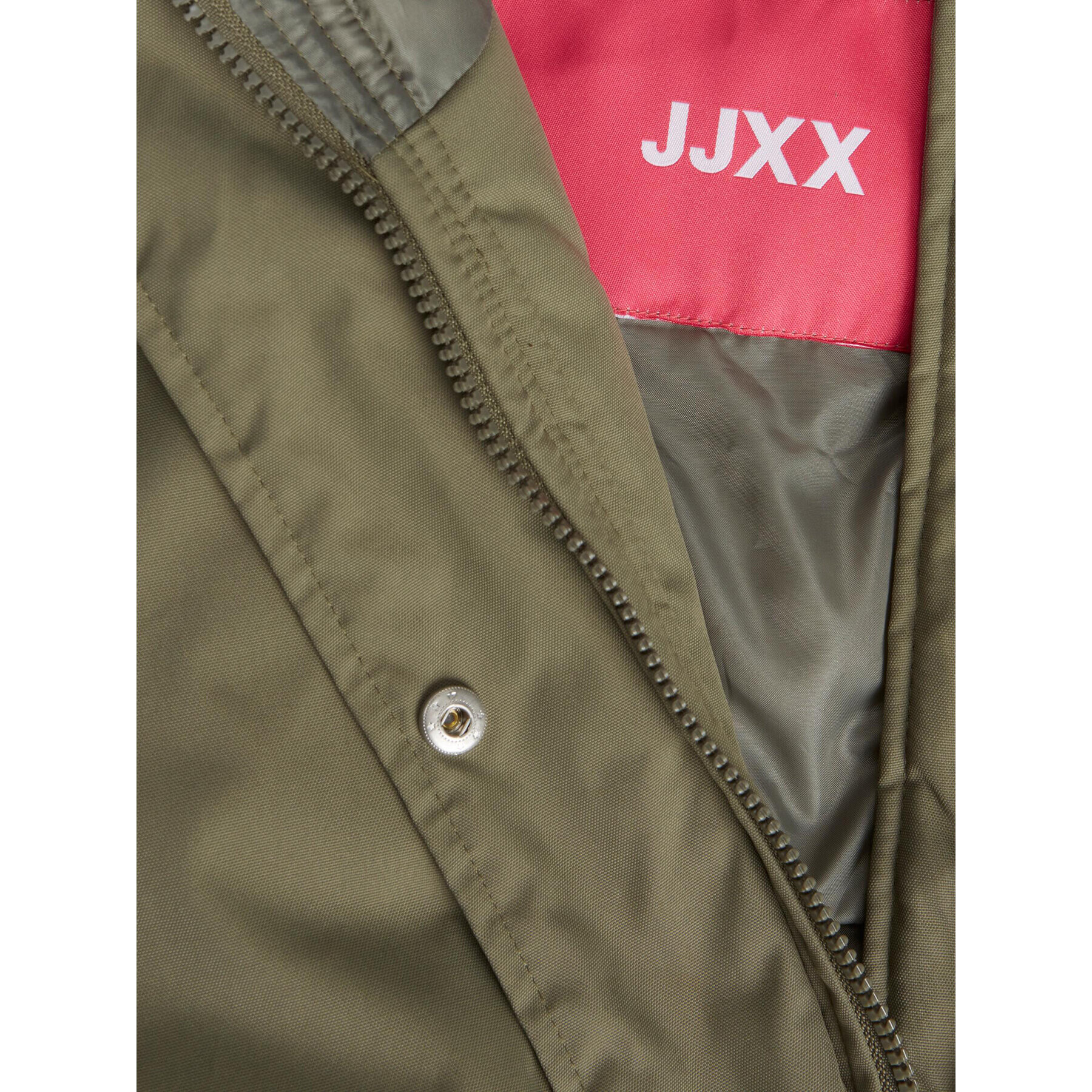 JJXX Parka 12236885 Zelená Regular Fit - Pepit.cz