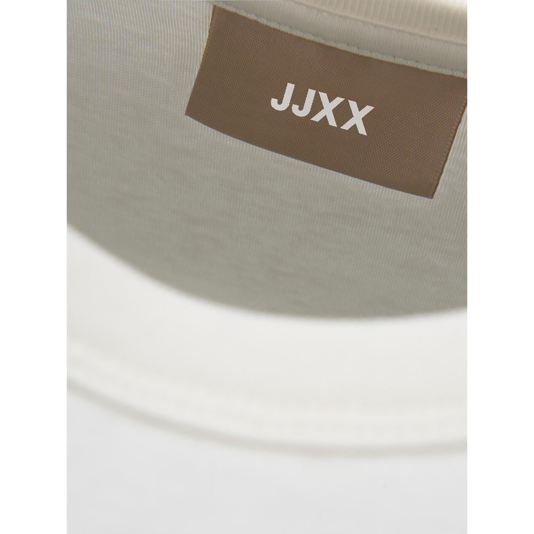 JJXX T-Shirt 12200374 Bílá Slim Fit - Pepit.cz