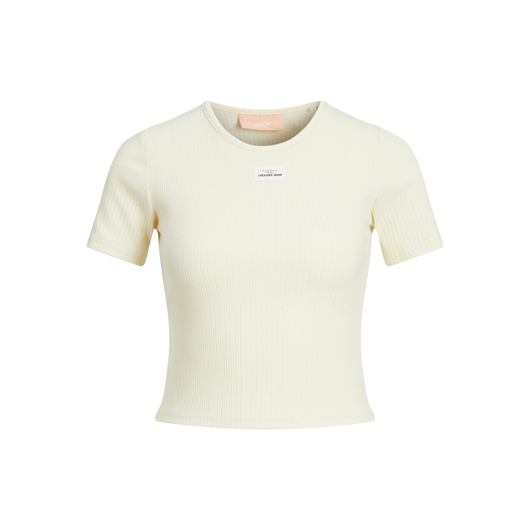 JJXX T-Shirt 12225589 Béžová Stretch Fit - Pepit.cz