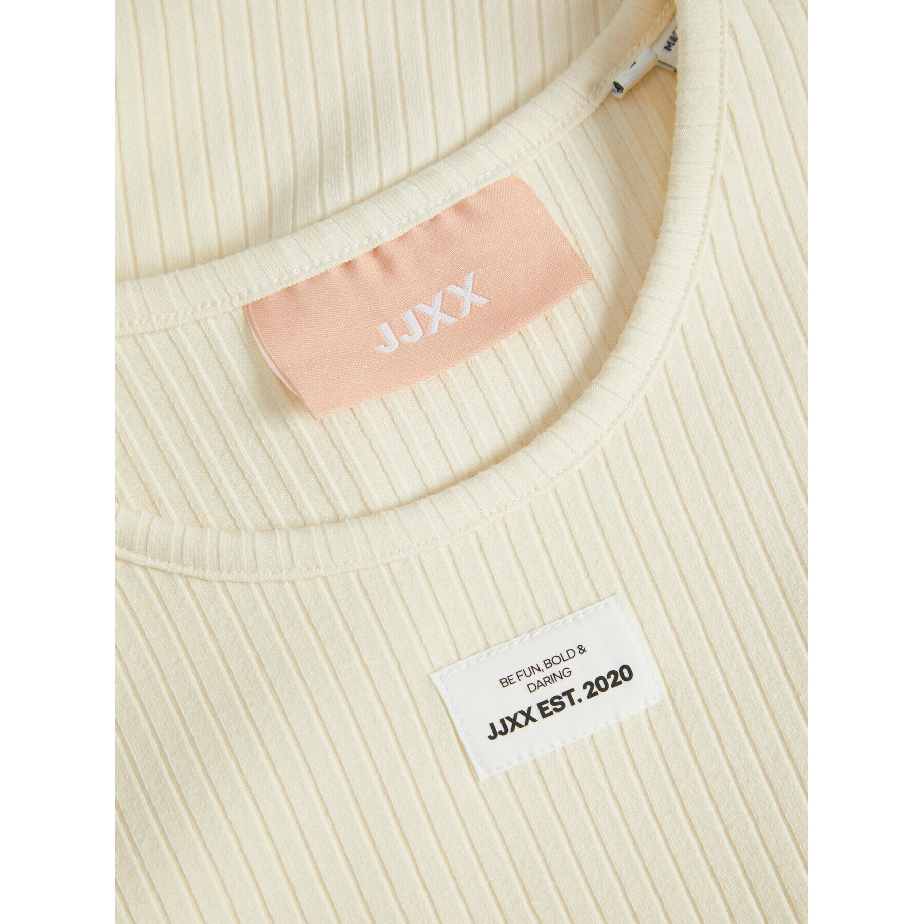 JJXX T-Shirt 12225589 Béžová Stretch Fit - Pepit.cz