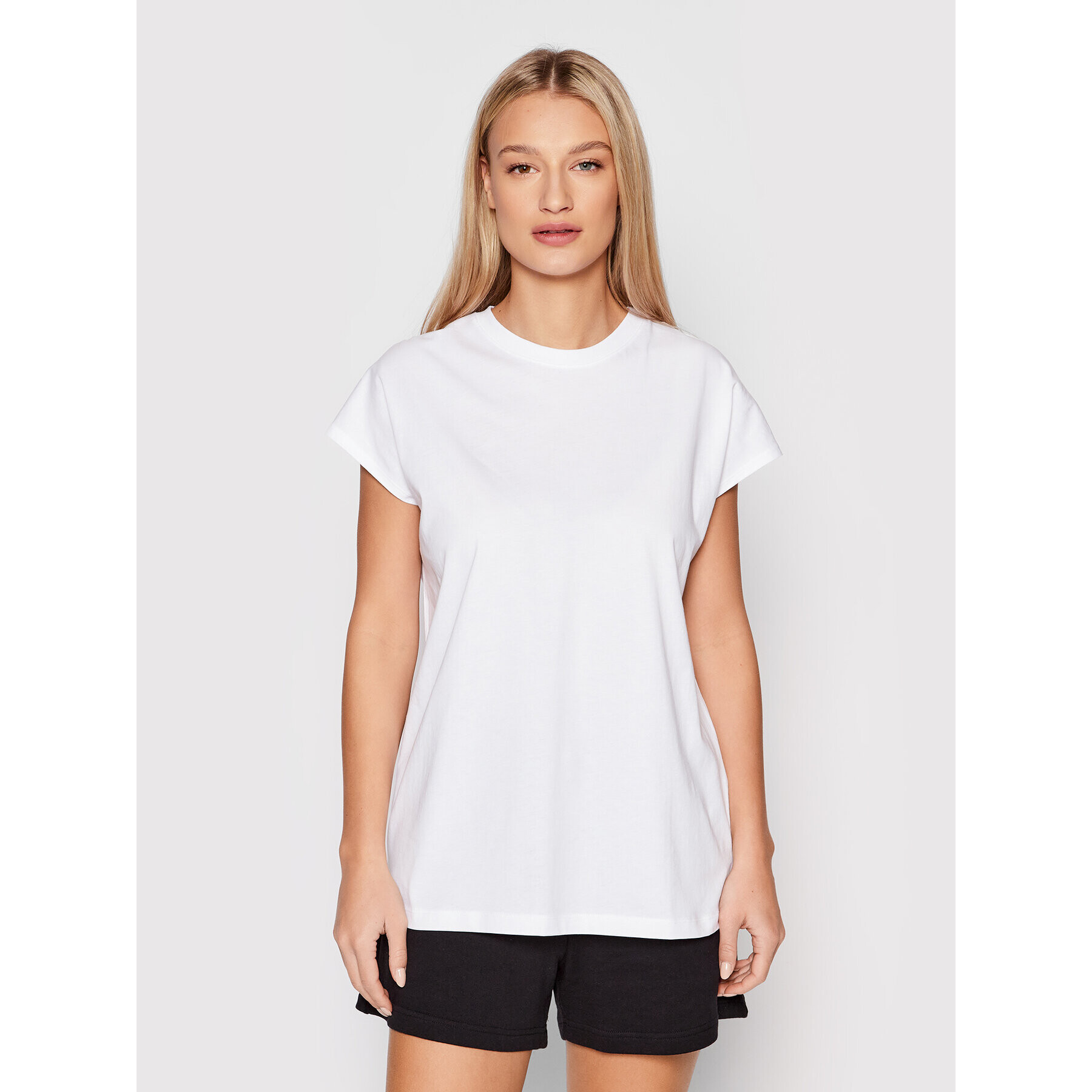 JJXX T-Shirt Astrid 12200190 Bílá Oversize - Pepit.cz