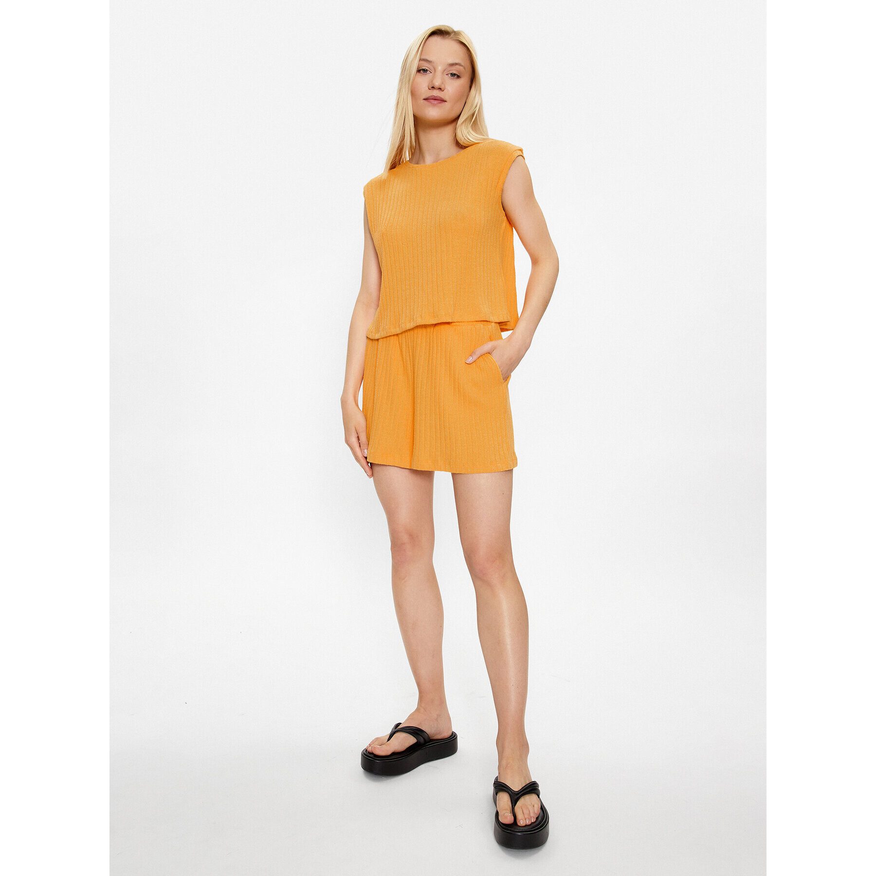 JJXX Top 12226979 Oranžová Relaxed Fit - Pepit.cz