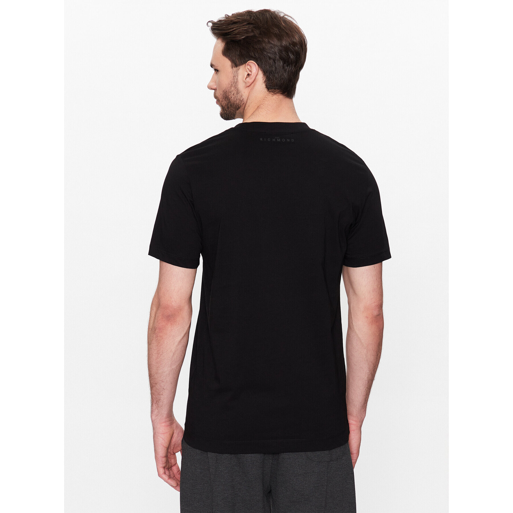 John Richmond T-Shirt Maicon RMP23231TS Černá Regular Fit - Pepit.cz