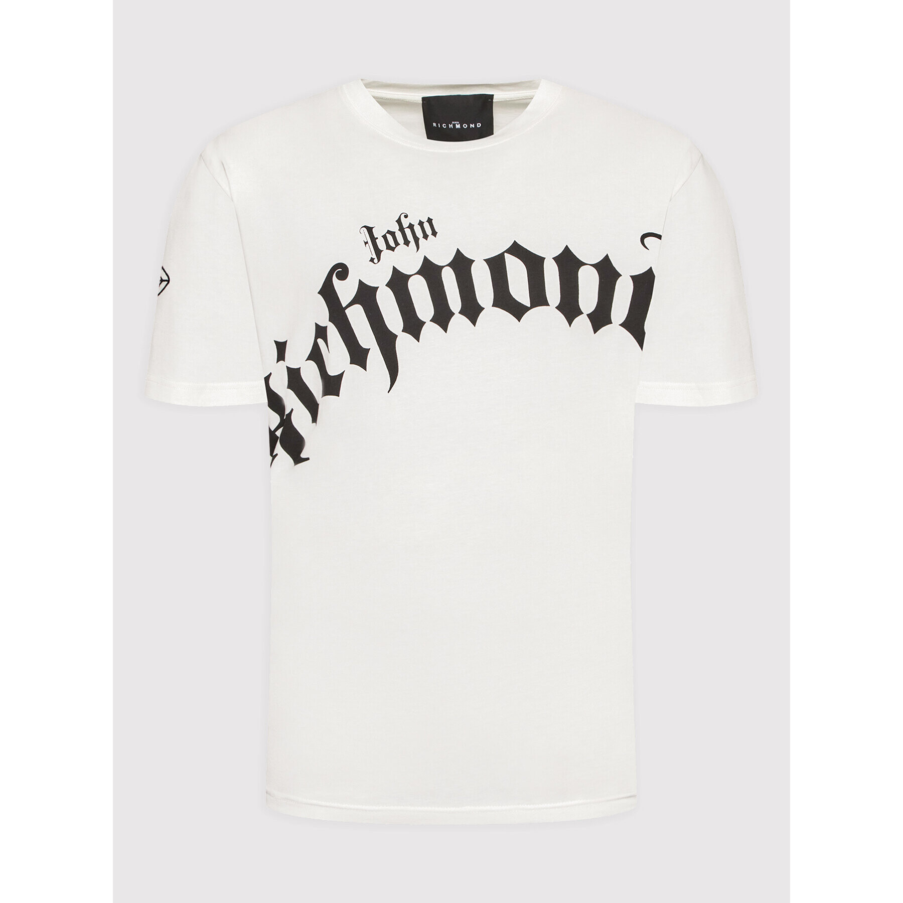 John Richmond T-Shirt RMP22086TS Bílá Relaxed Fit - Pepit.cz