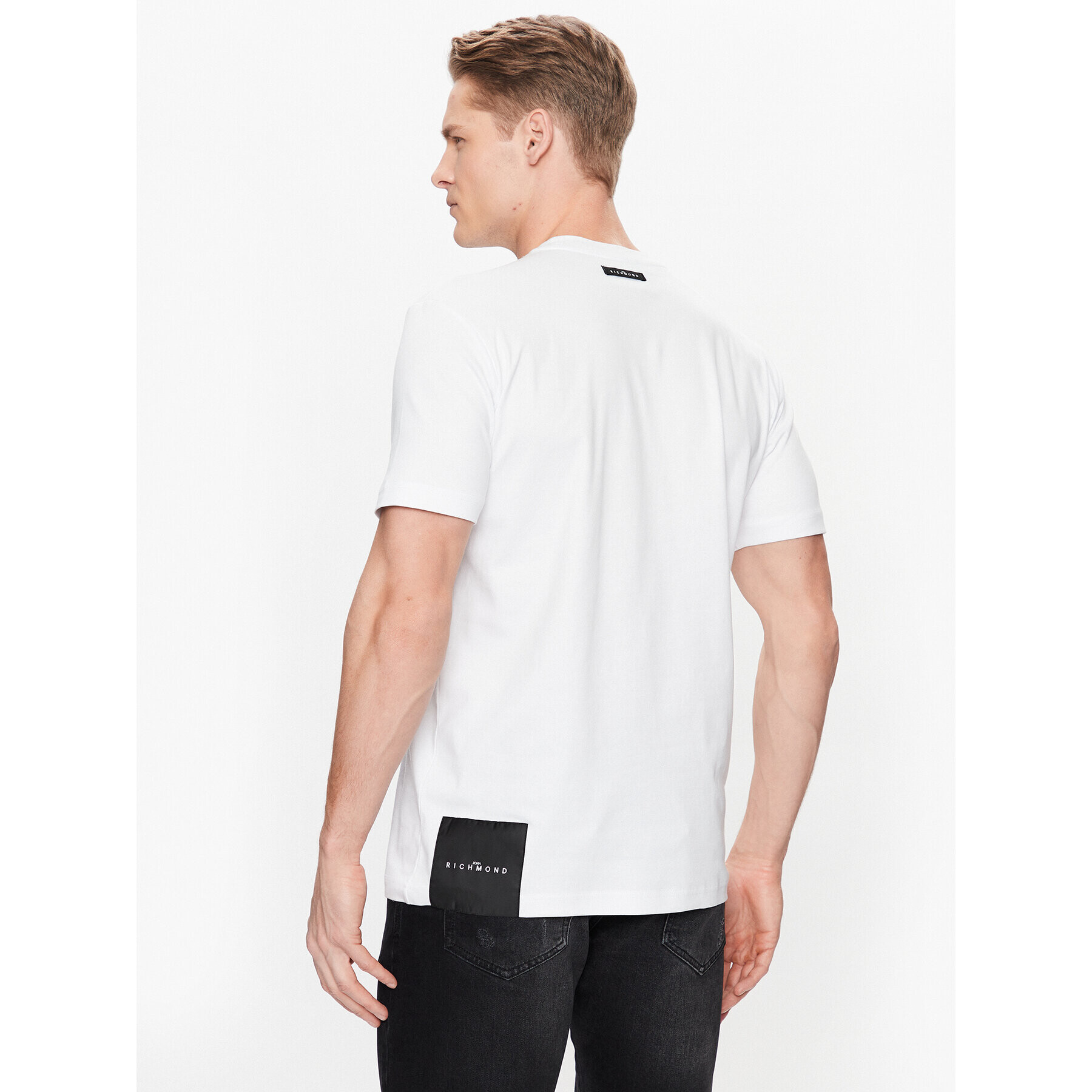 John Richmond T-Shirt Tendex RMP23072TS Bílá Regular Fit - Pepit.cz