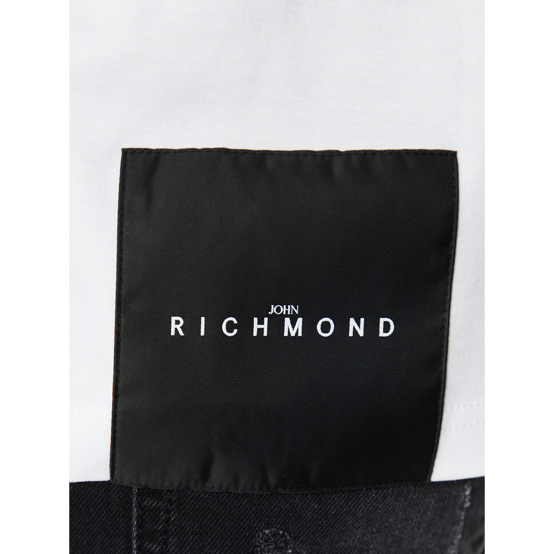 John Richmond T-Shirt Tendex RMP23072TS Bílá Regular Fit - Pepit.cz