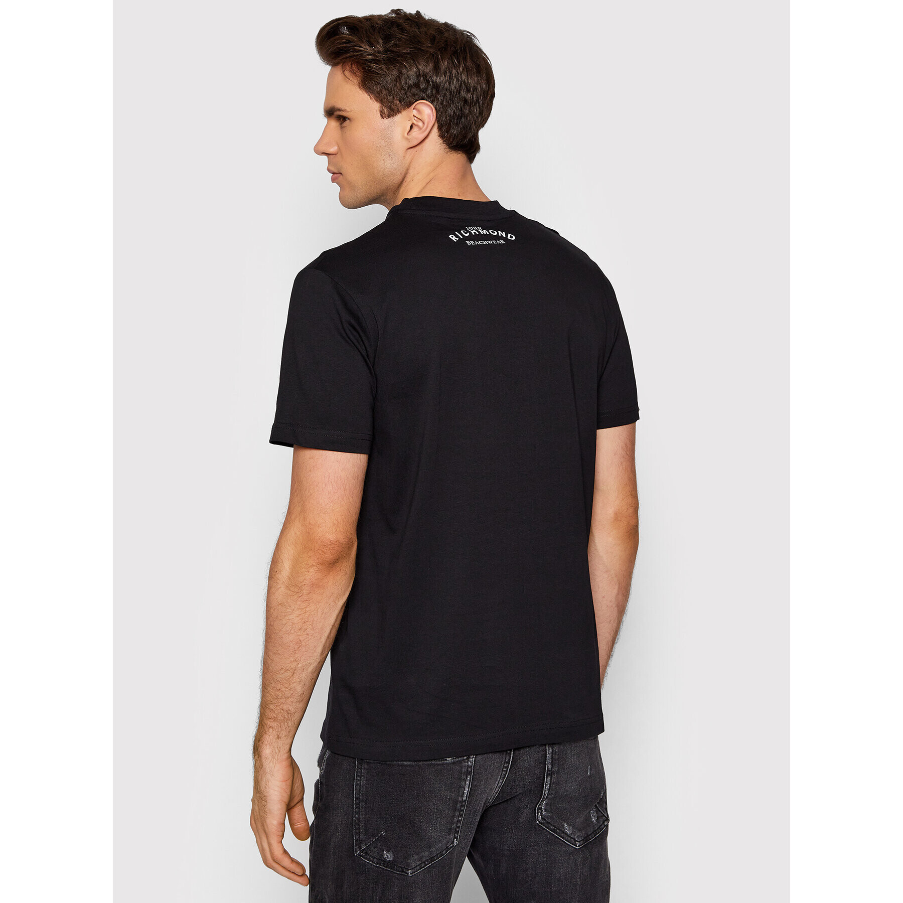 John Richmond T-Shirt Tress UMP22105TS Černá Regular Fit - Pepit.cz