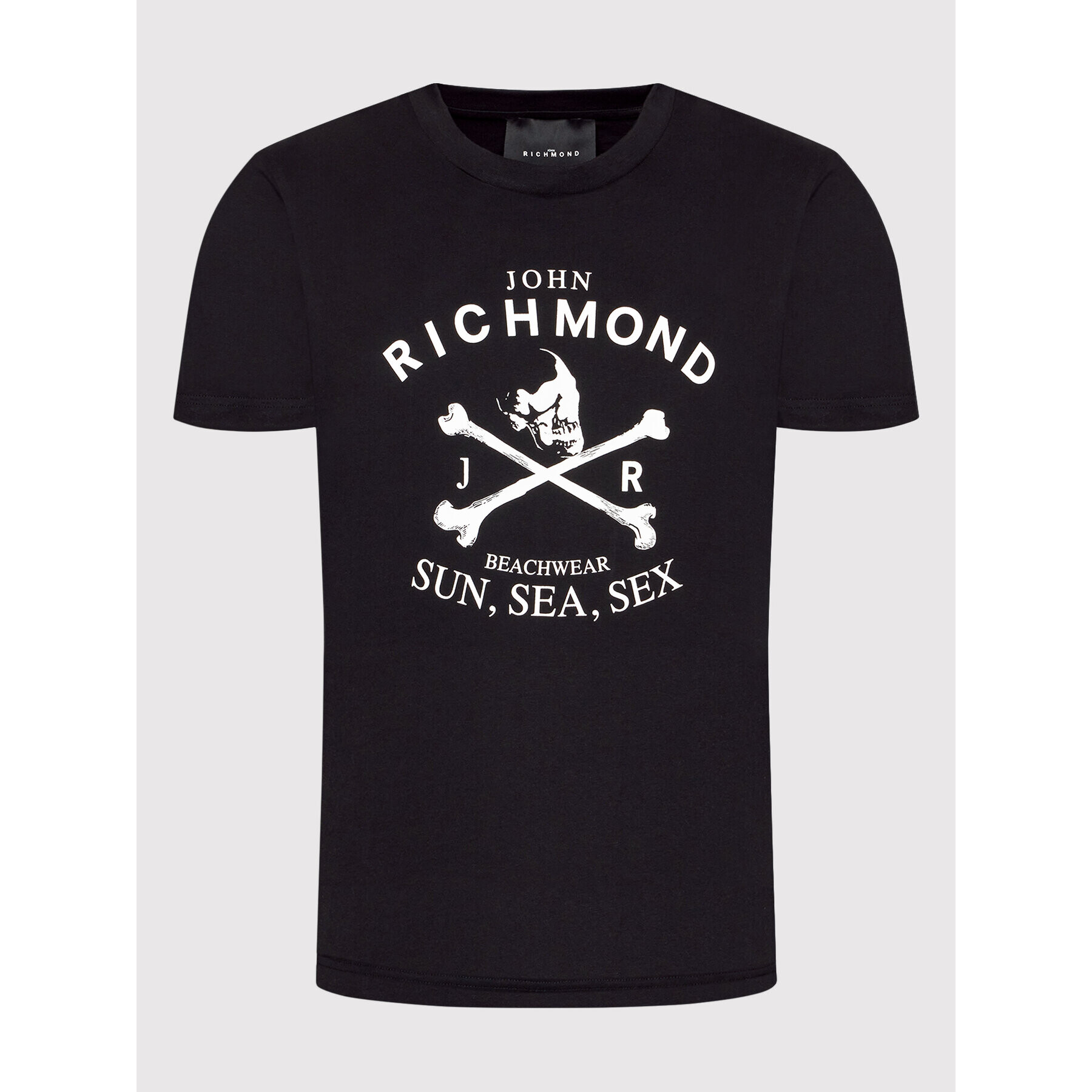 John Richmond T-Shirt Tress UMP22105TS Černá Regular Fit - Pepit.cz