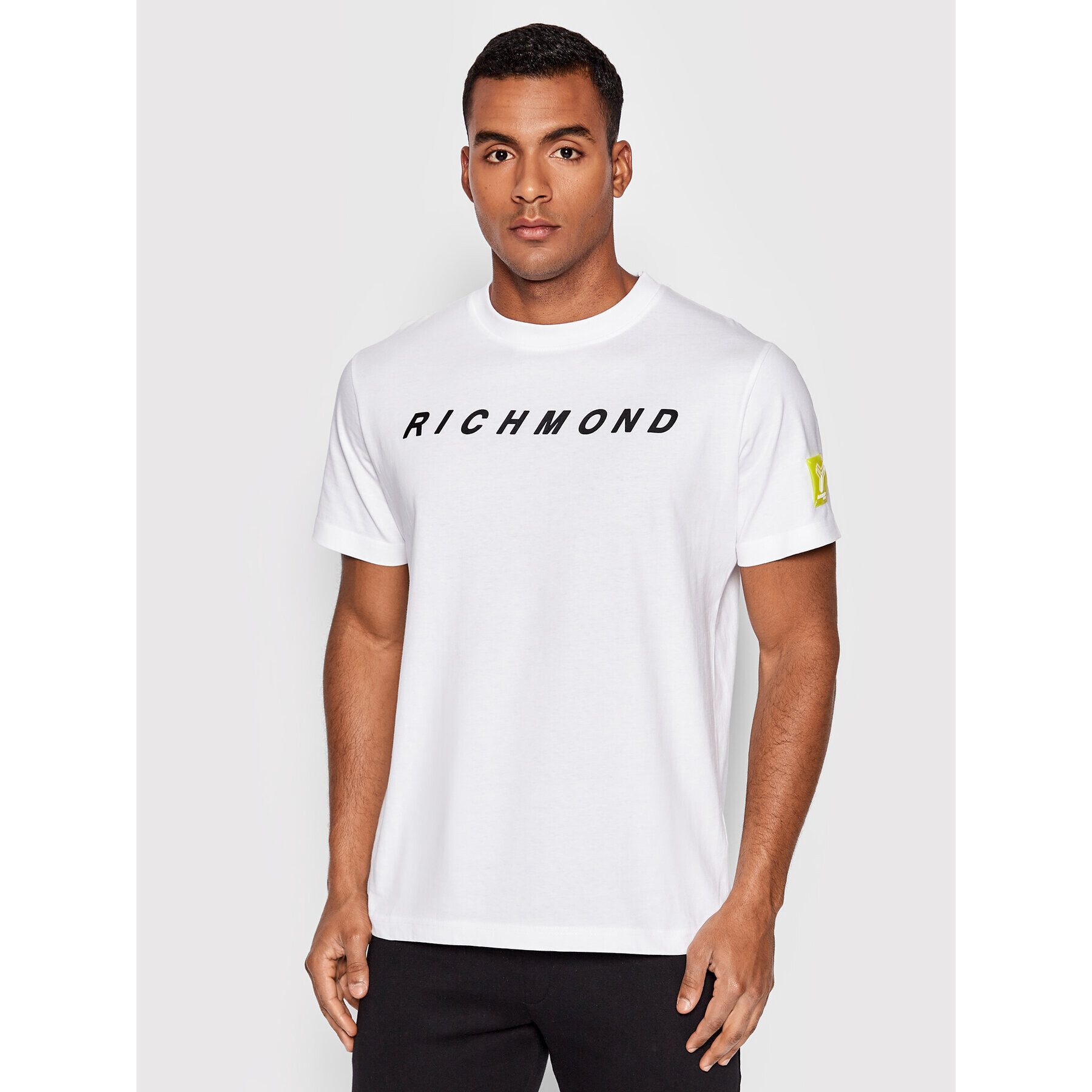 John Richmond T-Shirt UMA22014TS Bílá Regular Fit - Pepit.cz