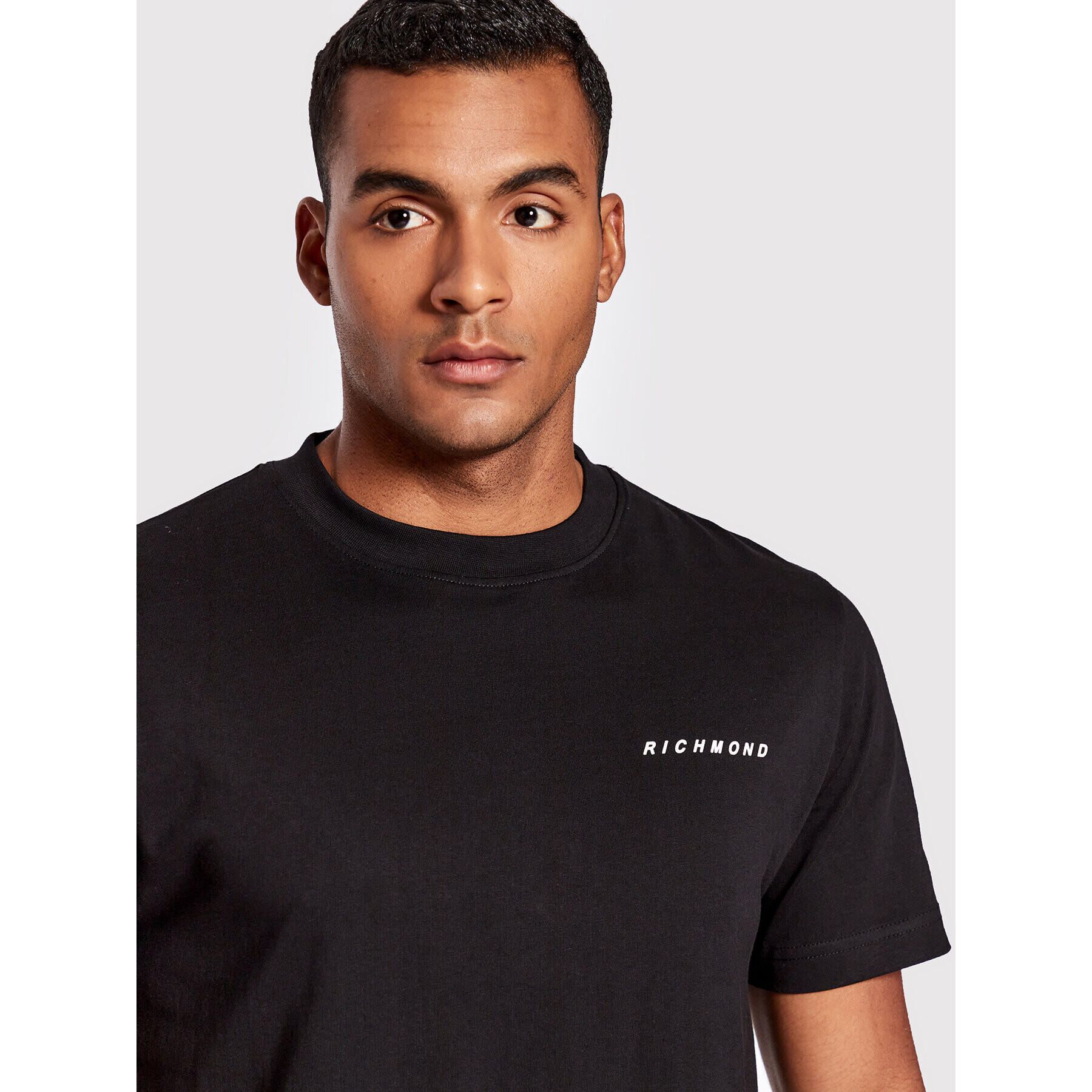 John Richmond T-Shirt UMA22102TS Černá Regular Fit - Pepit.cz