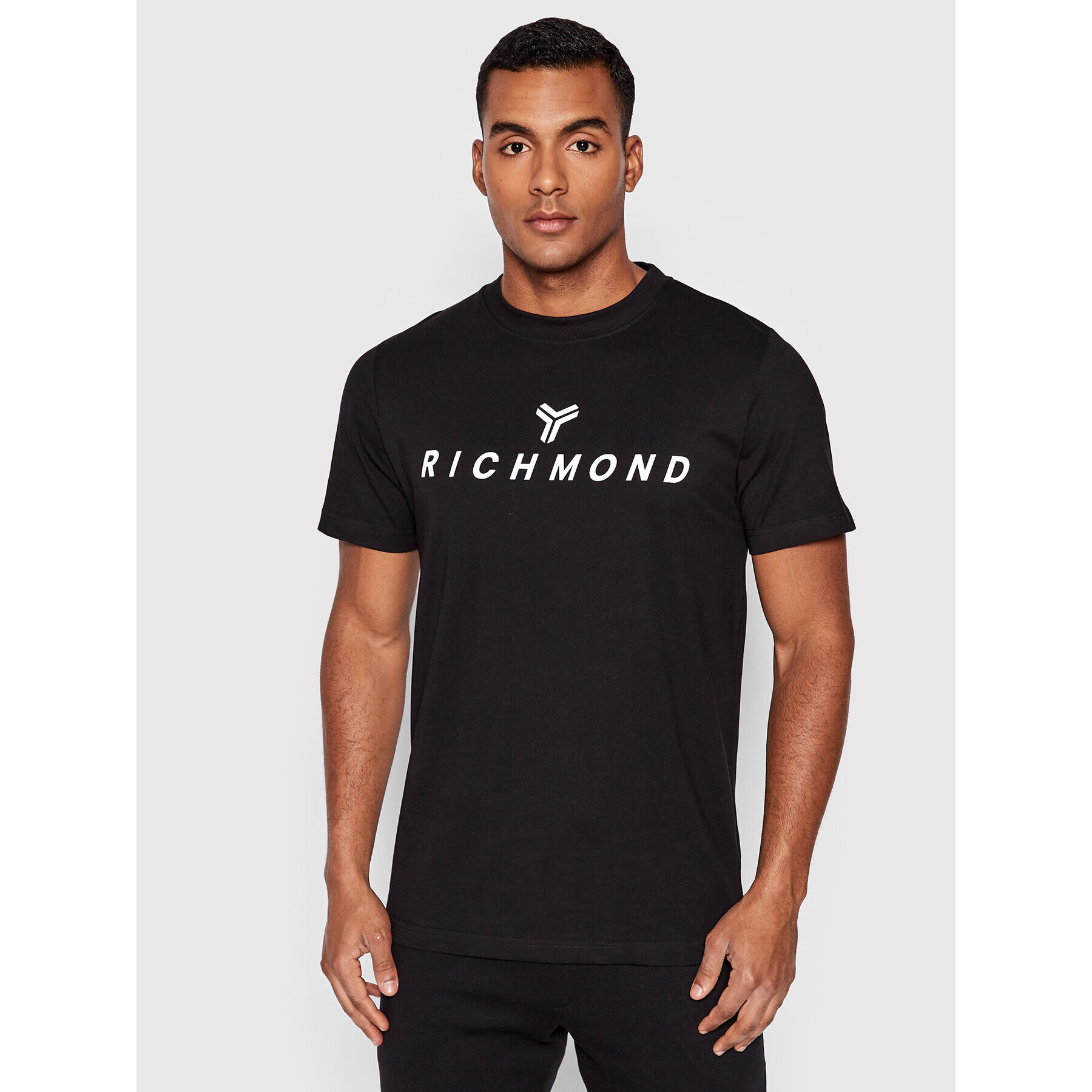 John Richmond T-Shirt UMA22103TS Černá Regular Fit - Pepit.cz