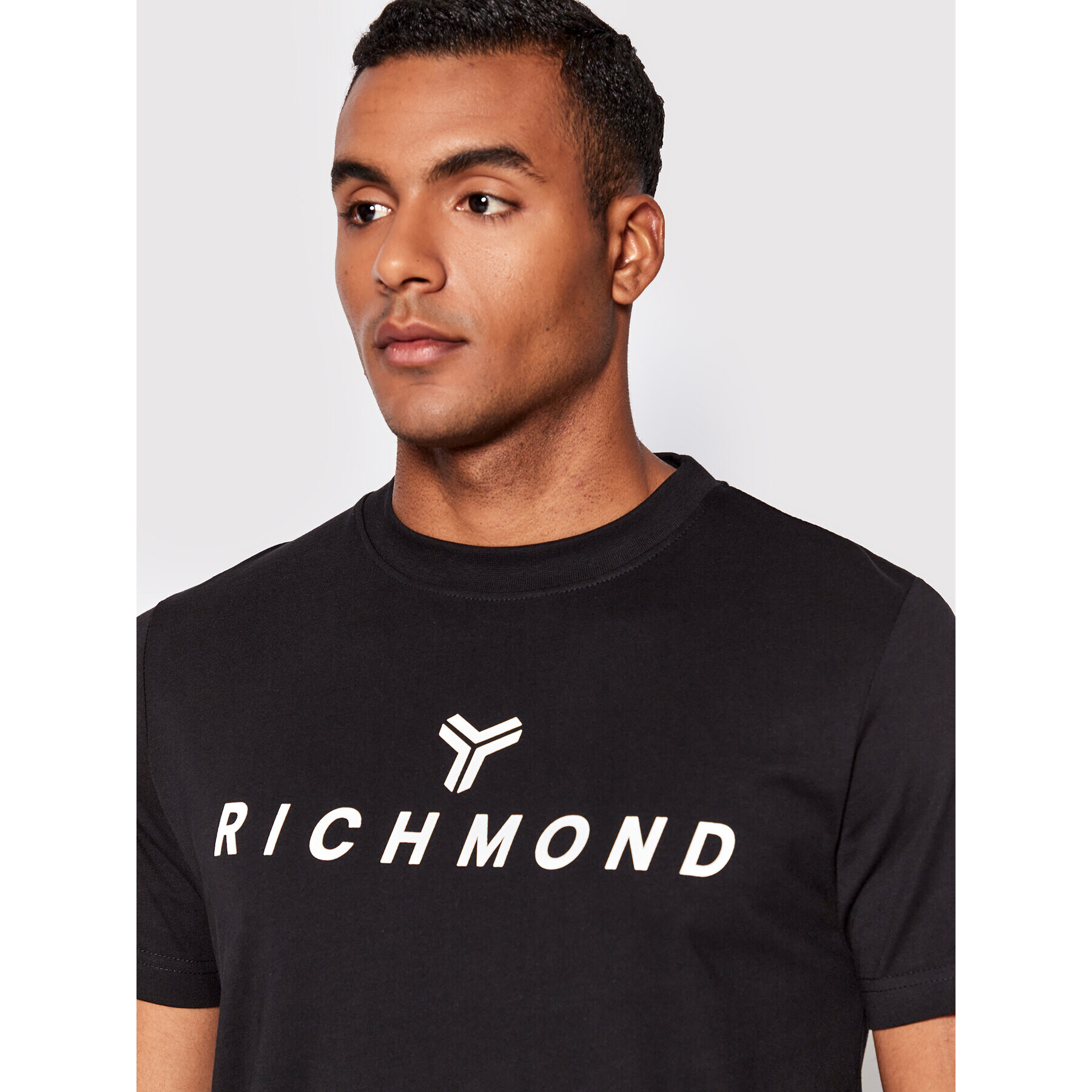 John Richmond T-Shirt UMA22103TS Černá Regular Fit - Pepit.cz