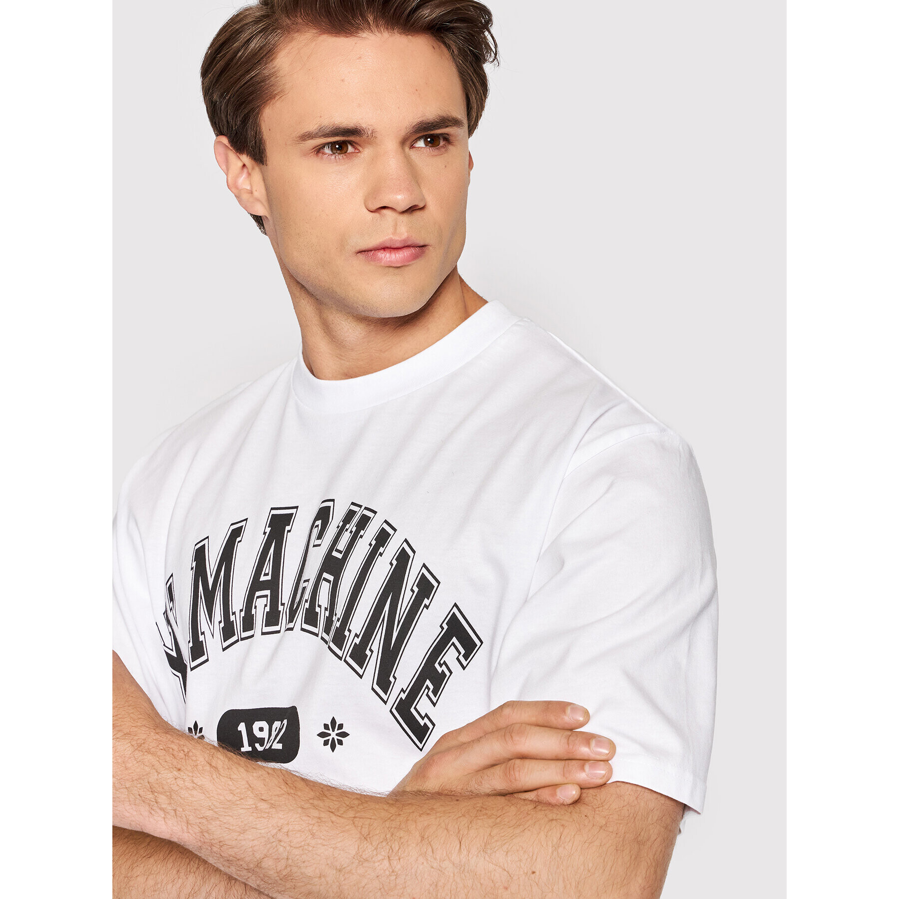 John Richmond T-Shirt UMP22058TS Bílá Regular Fit - Pepit.cz