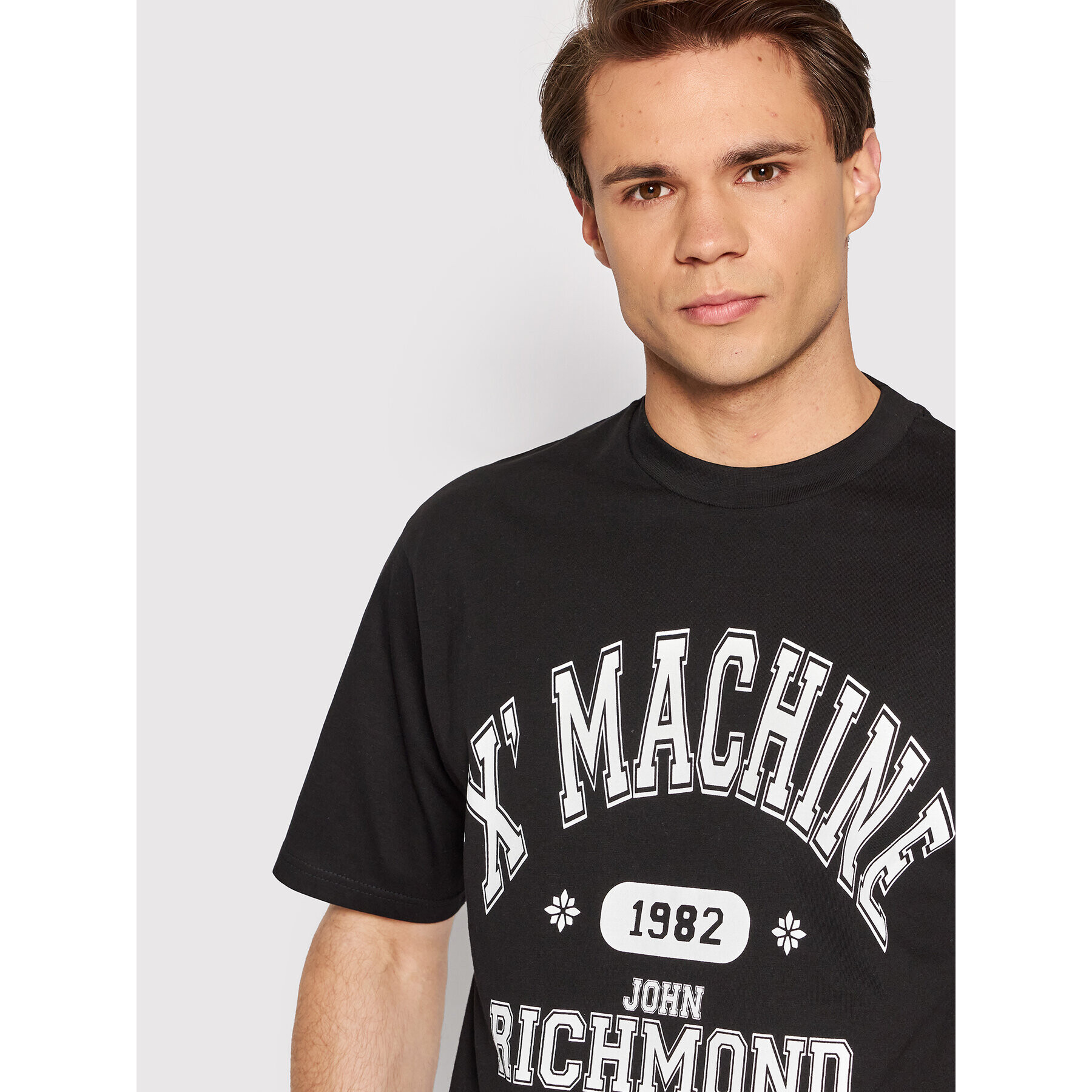 John Richmond T-Shirt UMP22058TS Černá Regular Fit - Pepit.cz