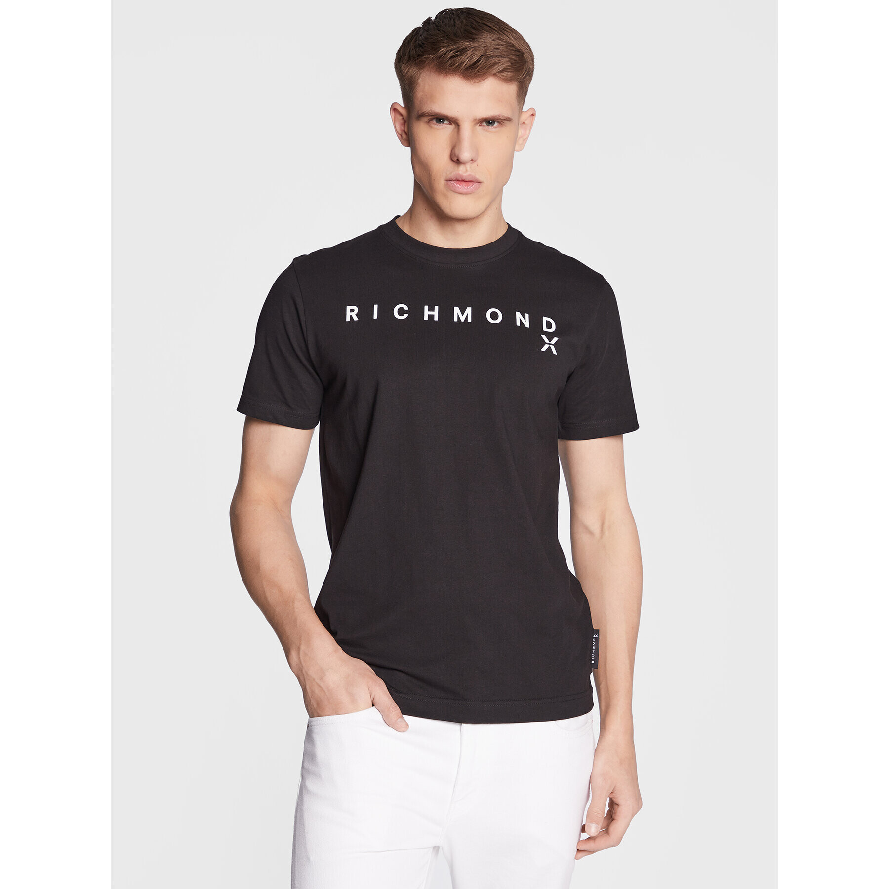 John Richmond T-Shirt UMP23024TS Černá Regular Fit - Pepit.cz