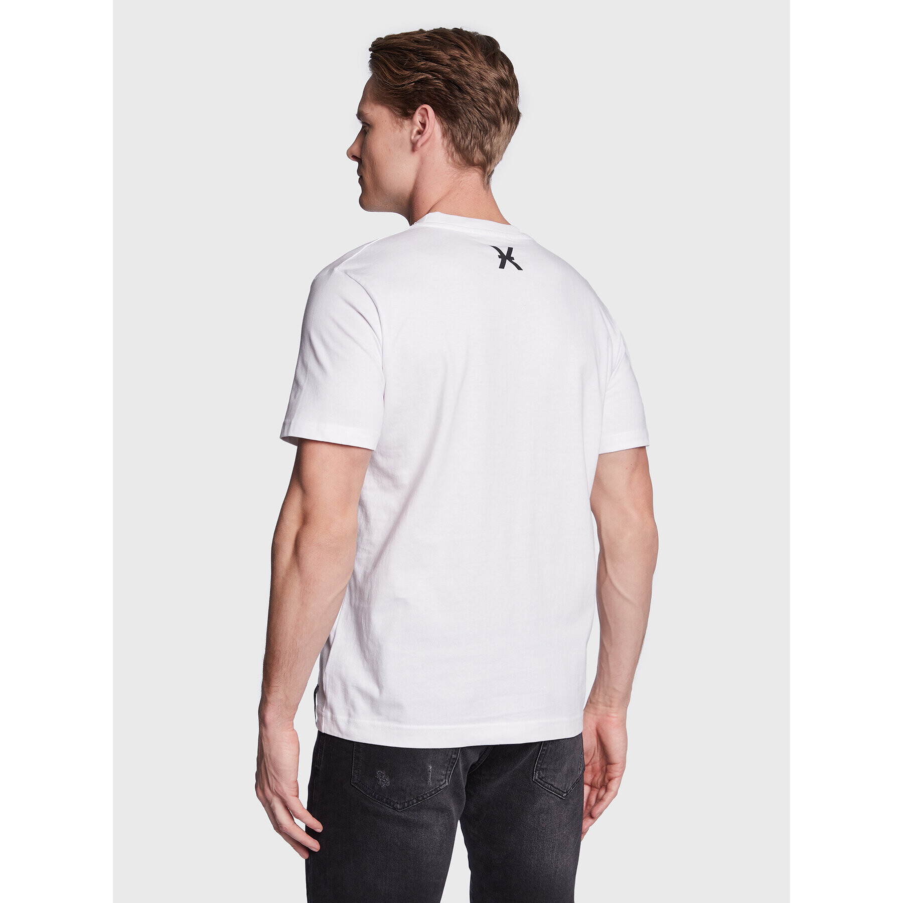 John Richmond T-Shirt UMP23039TS Bílá Regular Fit - Pepit.cz