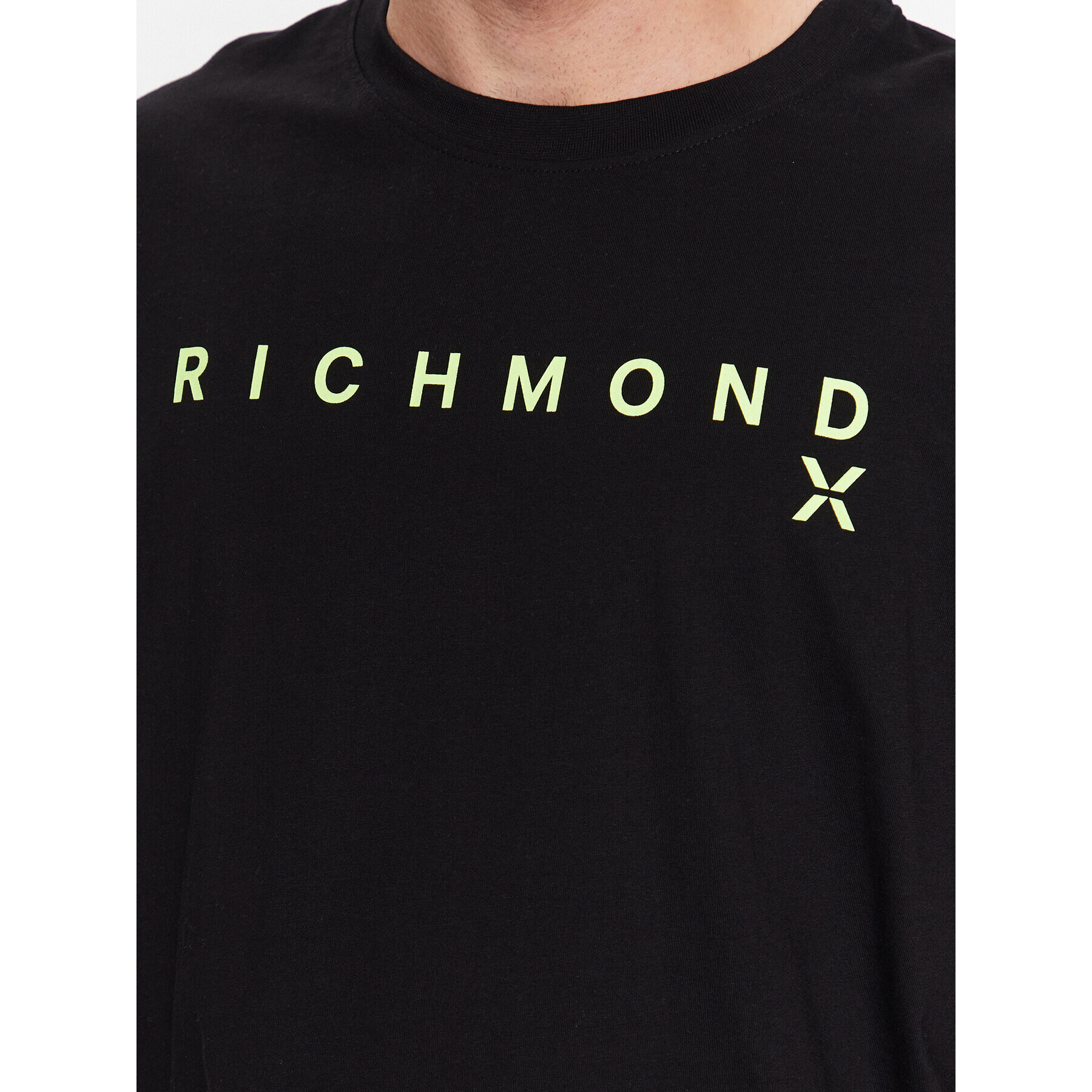 John Richmond T-Shirt UMP23052TS Černá Relaxed Fit - Pepit.cz