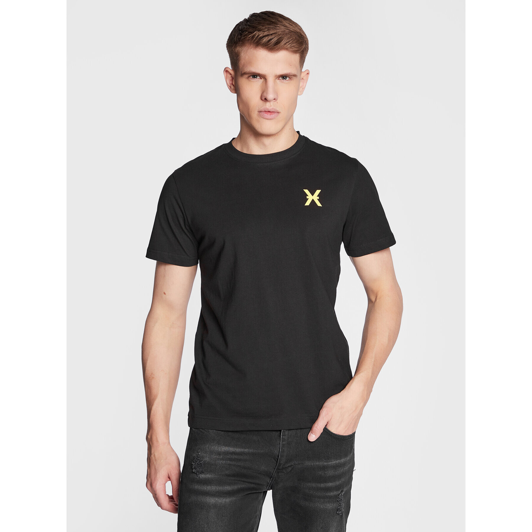 John Richmond T-Shirt UMP23097TS Černá Regular Fit - Pepit.cz