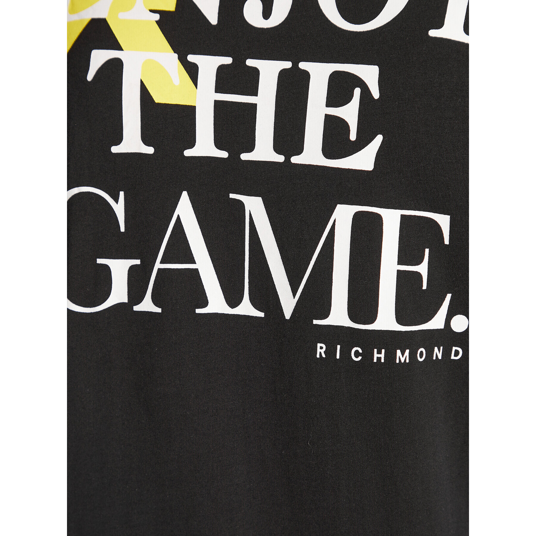 John Richmond T-Shirt UMP23097TS Černá Regular Fit - Pepit.cz