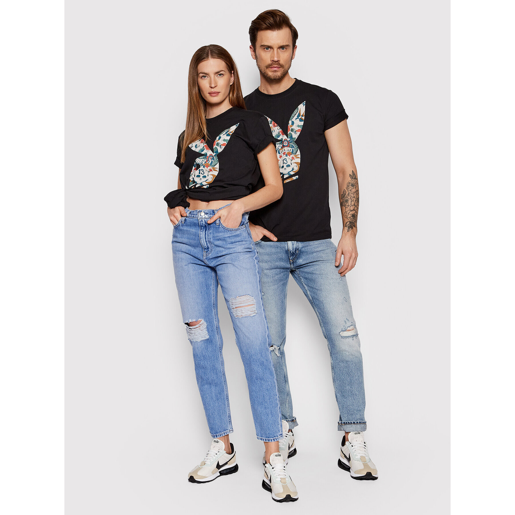 John Richmond T-Shirt Unisex RMP22305TS Černá Regular Fit - Pepit.cz