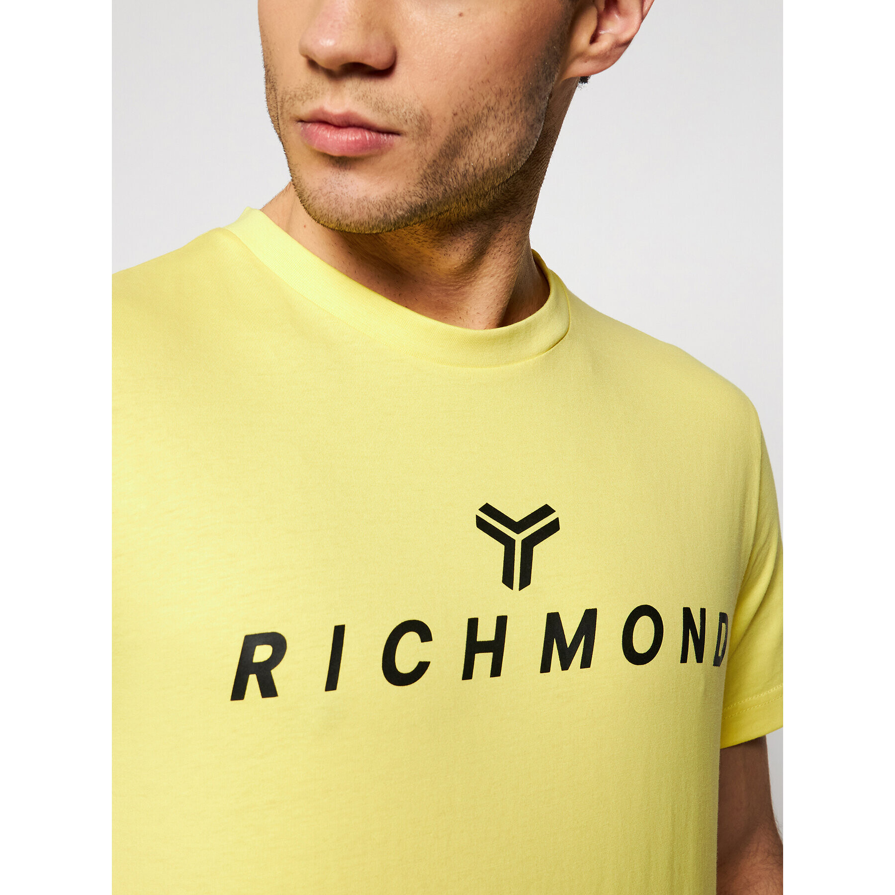 John Richmond T-Shirt Zhotasy UMP21004TS Žlutá Regular Fit - Pepit.cz