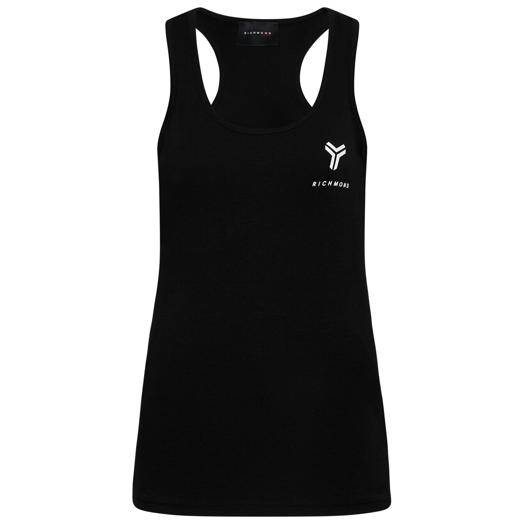 John Richmond Top Singlet Taimulo UWP21016CN Černá Regular Fit - Pepit.cz