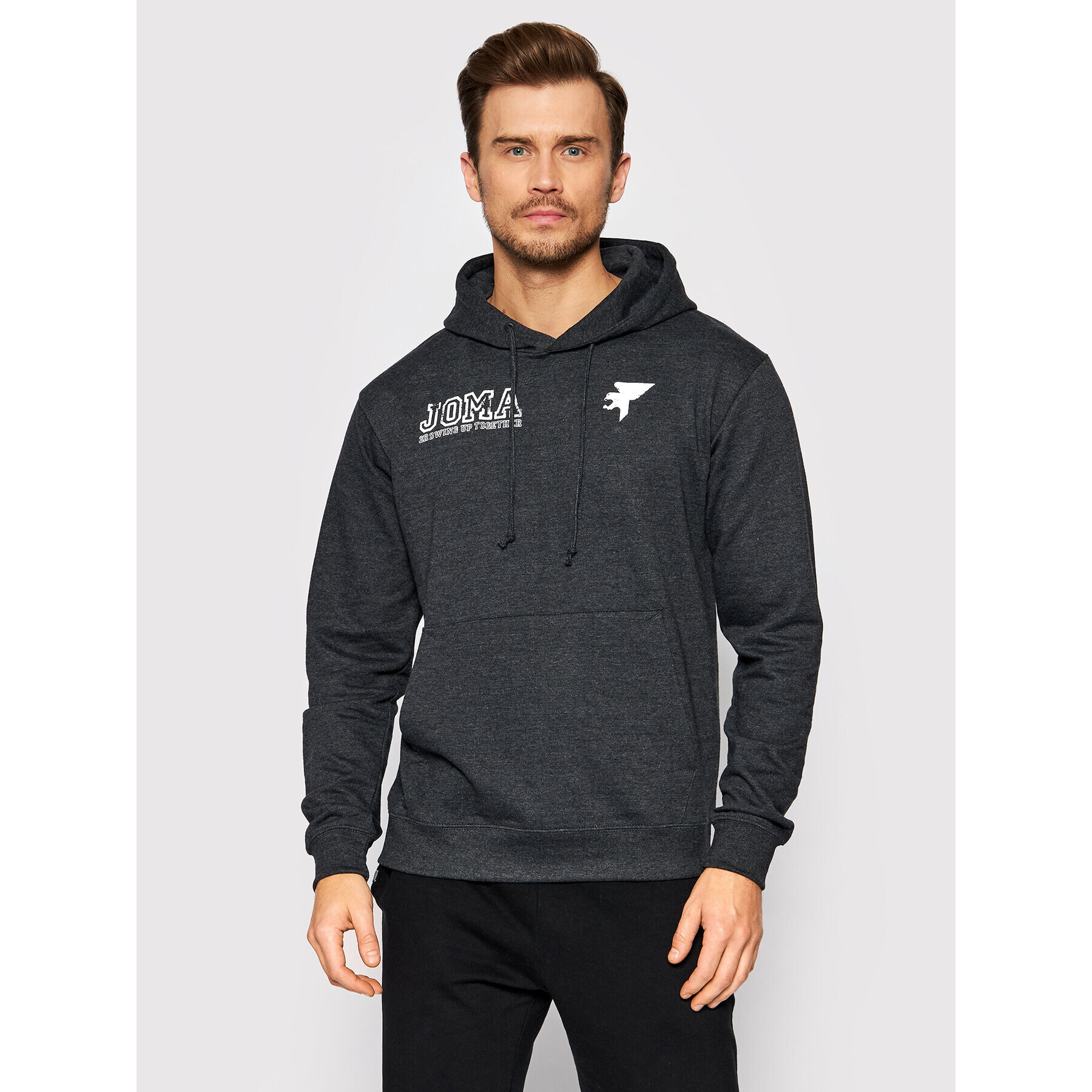 Joma Mikina Urban Street Hoodie 102558.150 Šedá Regular Fit - Pepit.cz