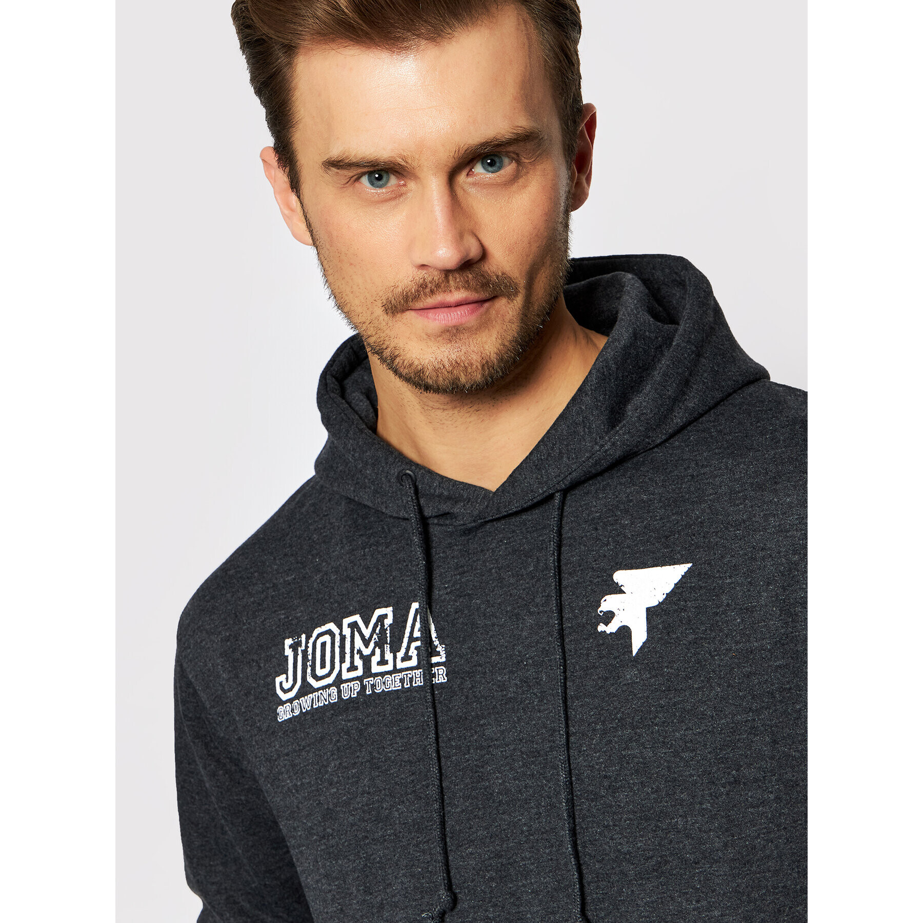 Joma Mikina Urban Street Hoodie 102558.150 Šedá Regular Fit - Pepit.cz