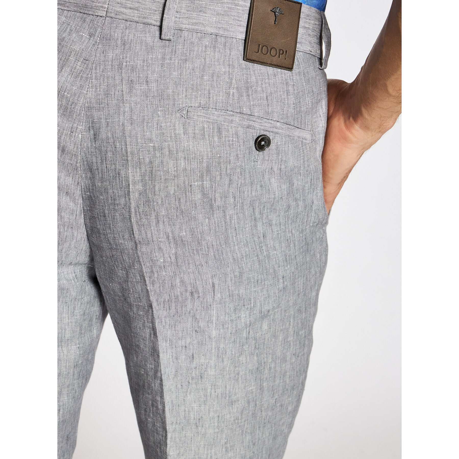 JOOP! Chino kalhoty 17 Jt-18Hank 30026548 Šedá Slim Fit - Pepit.cz