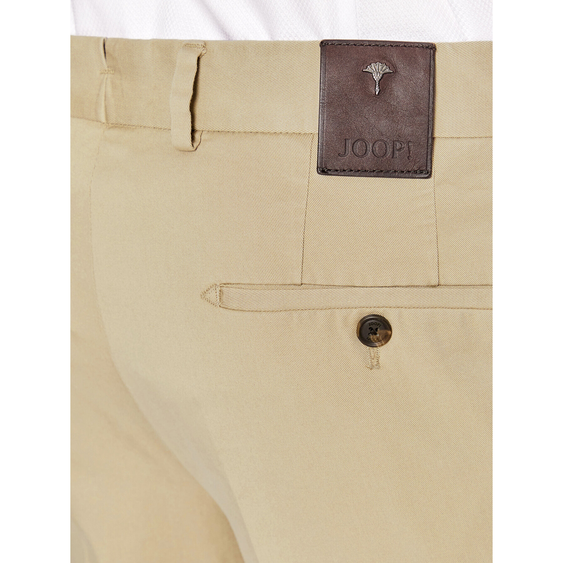 JOOP! Chino kalhoty 17 JT-18HANK12-W 30031773 Béžová Slim Fit - Pepit.cz