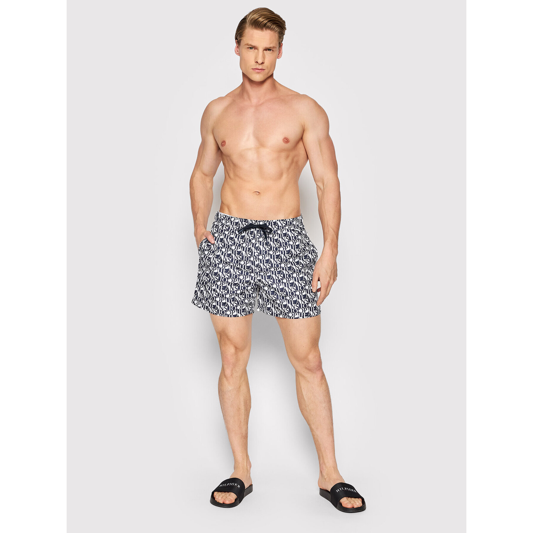 JOOP! Jeans Plavecké šortky 15 JJBT-02Siesta_Beach 30031019 Tmavomodrá Regular Fit - Pepit.cz