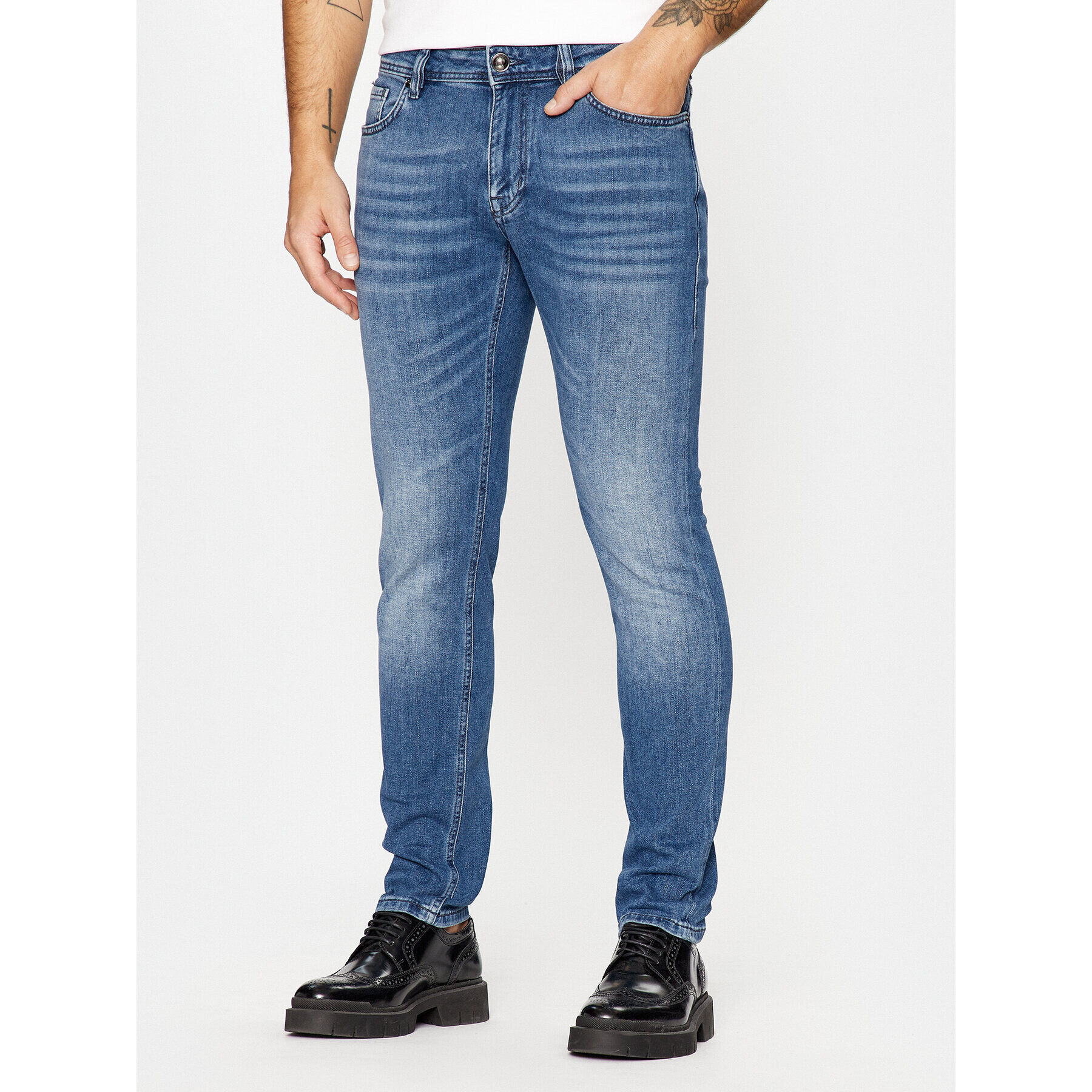 JOOP! Jeansy 30039254 Tmavomodrá Slim Fit - Pepit.cz