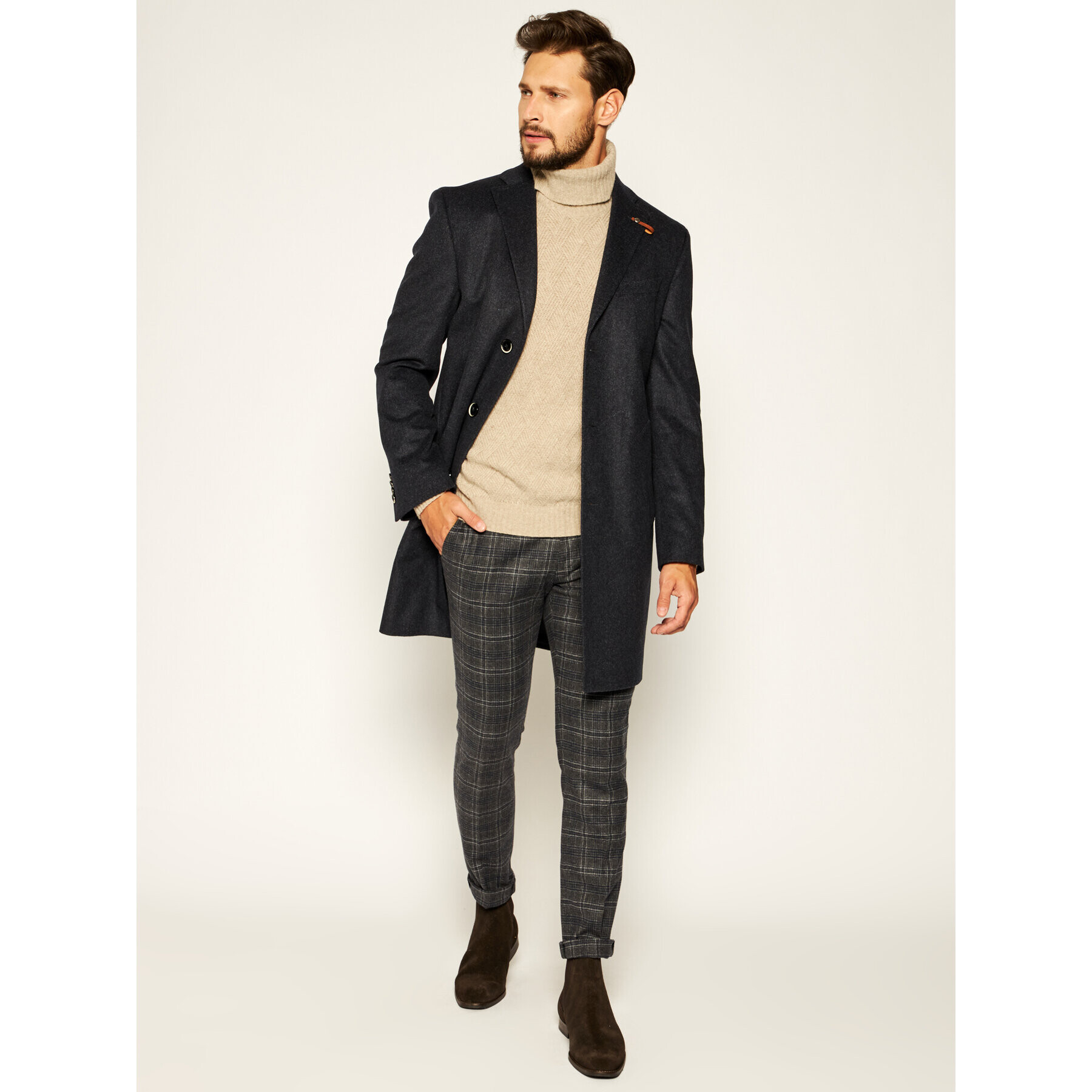 JOOP! Kalhoty z materiálu 30017759 Šedá Extra Slim Fit - Pepit.cz