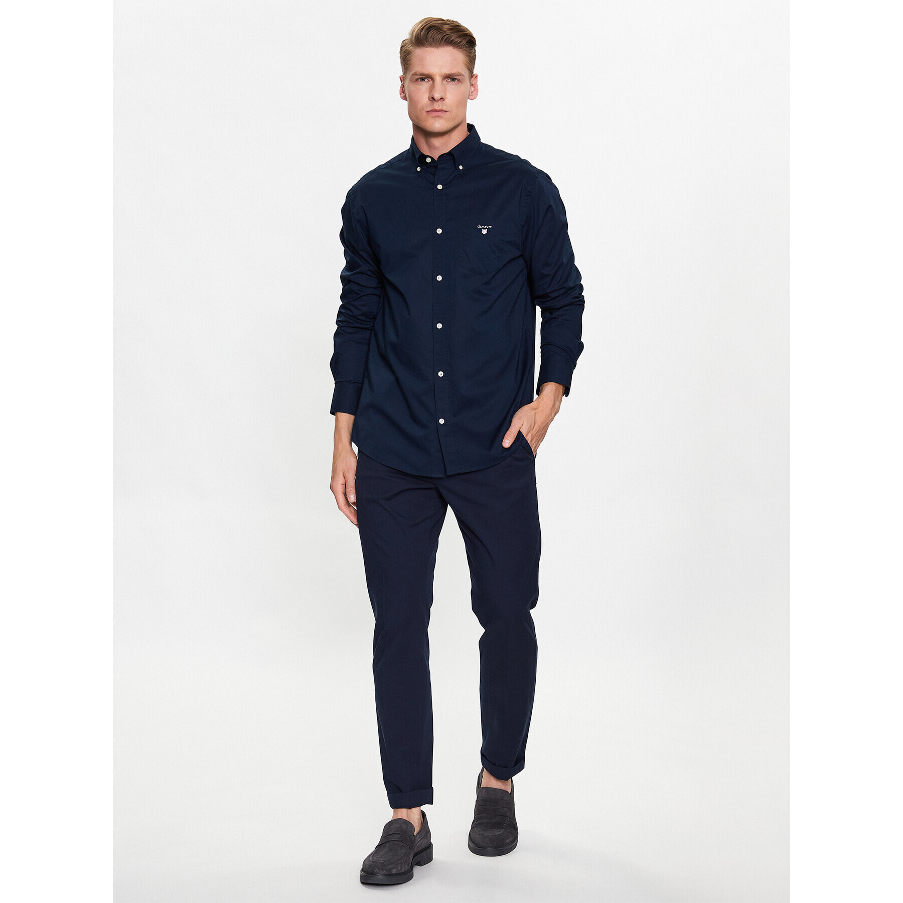 JOOP! Kalhoty z materiálu 30031782 Modrá Slim Fit - Pepit.cz