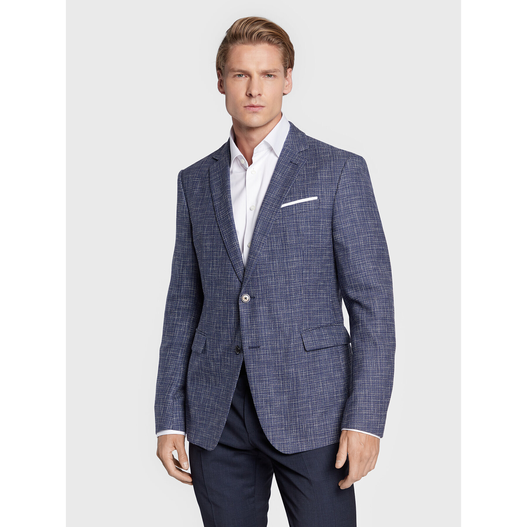 JOOP! Sako 17 Jb-84Hogiz 30030191 Tmavomodrá Slim Fit - Pepit.cz