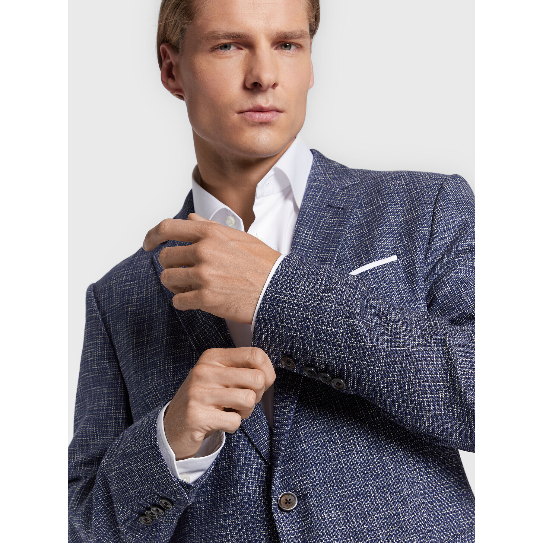 JOOP! Sako 17 Jb-84Hogiz 30030191 Tmavomodrá Slim Fit - Pepit.cz