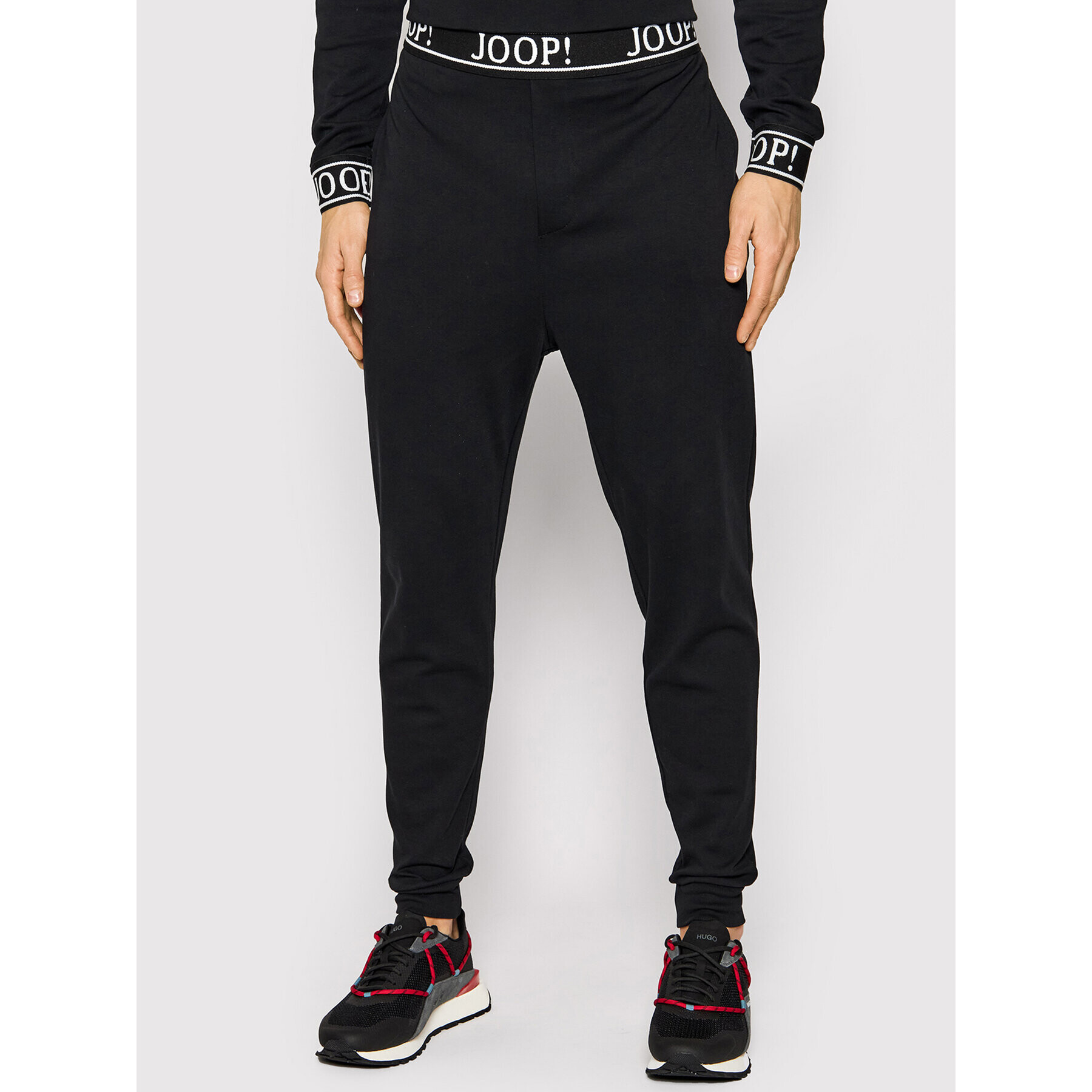 JOOP! Teplákové kalhoty 17 J221LW007 30029923 Černá Regular Fit - Pepit.cz