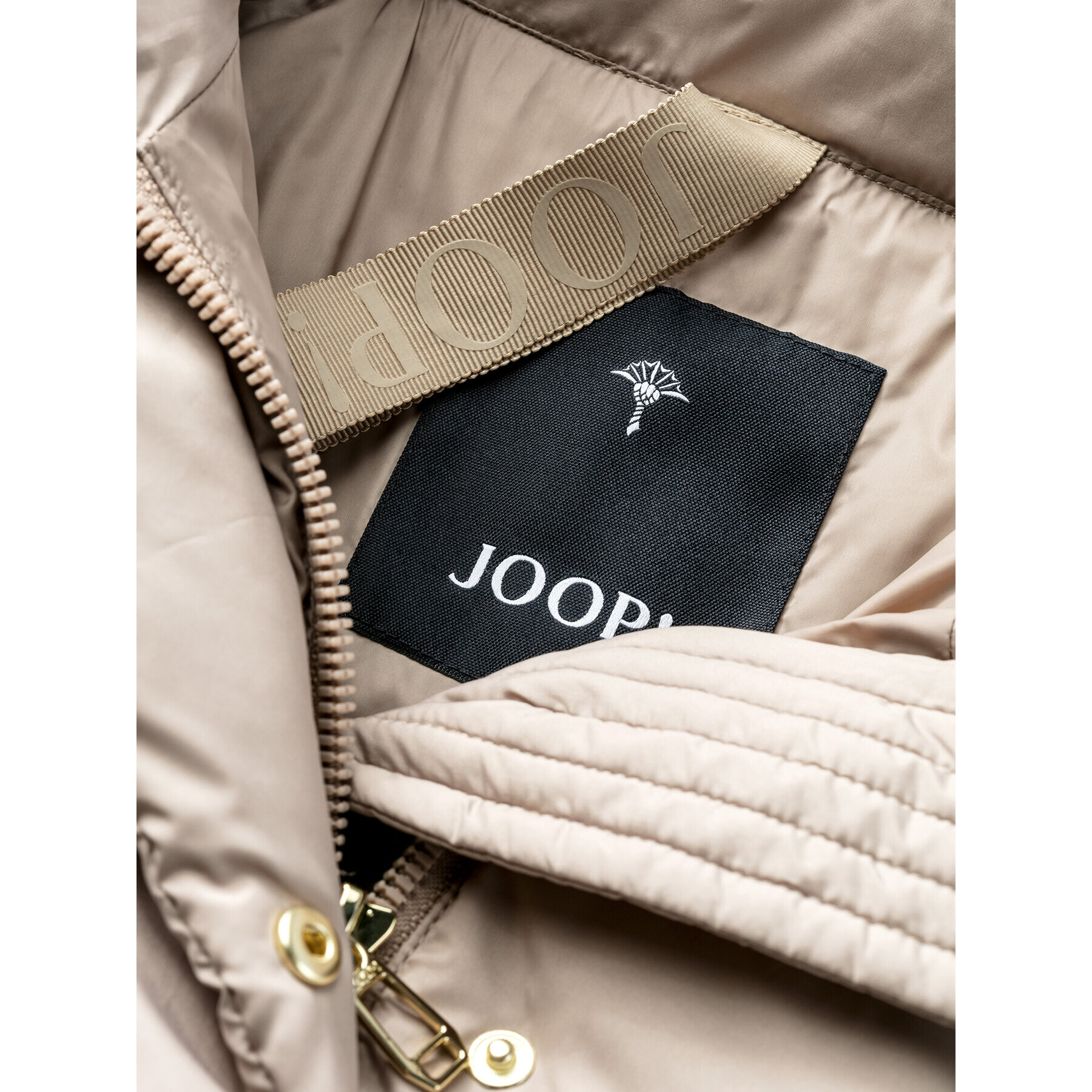 JOOP! Vatovaná bunda 30039164 Béžová Regular Fit - Pepit.cz