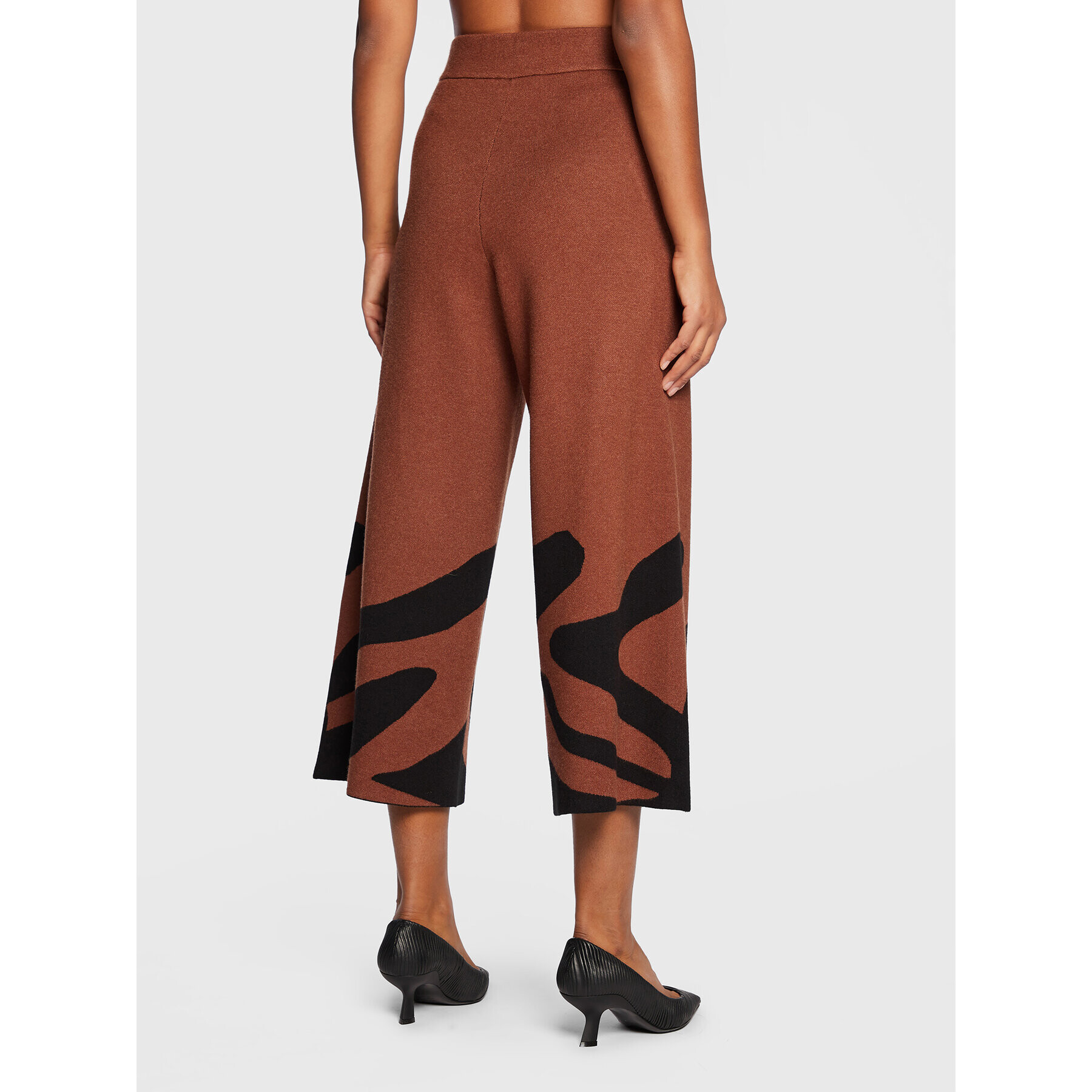 Joseph Ribkoff Kalhoty culottes 223949 Hnědá Relaxed Fit - Pepit.cz