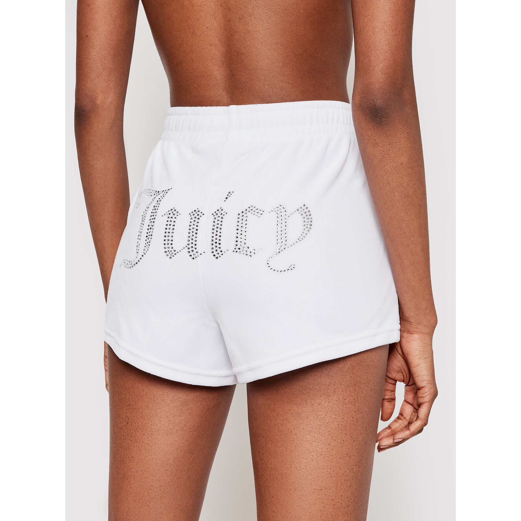 Juicy Couture Sportovní kraťasy Tamia JCWH121001 Bílá Regular Fit - Pepit.cz