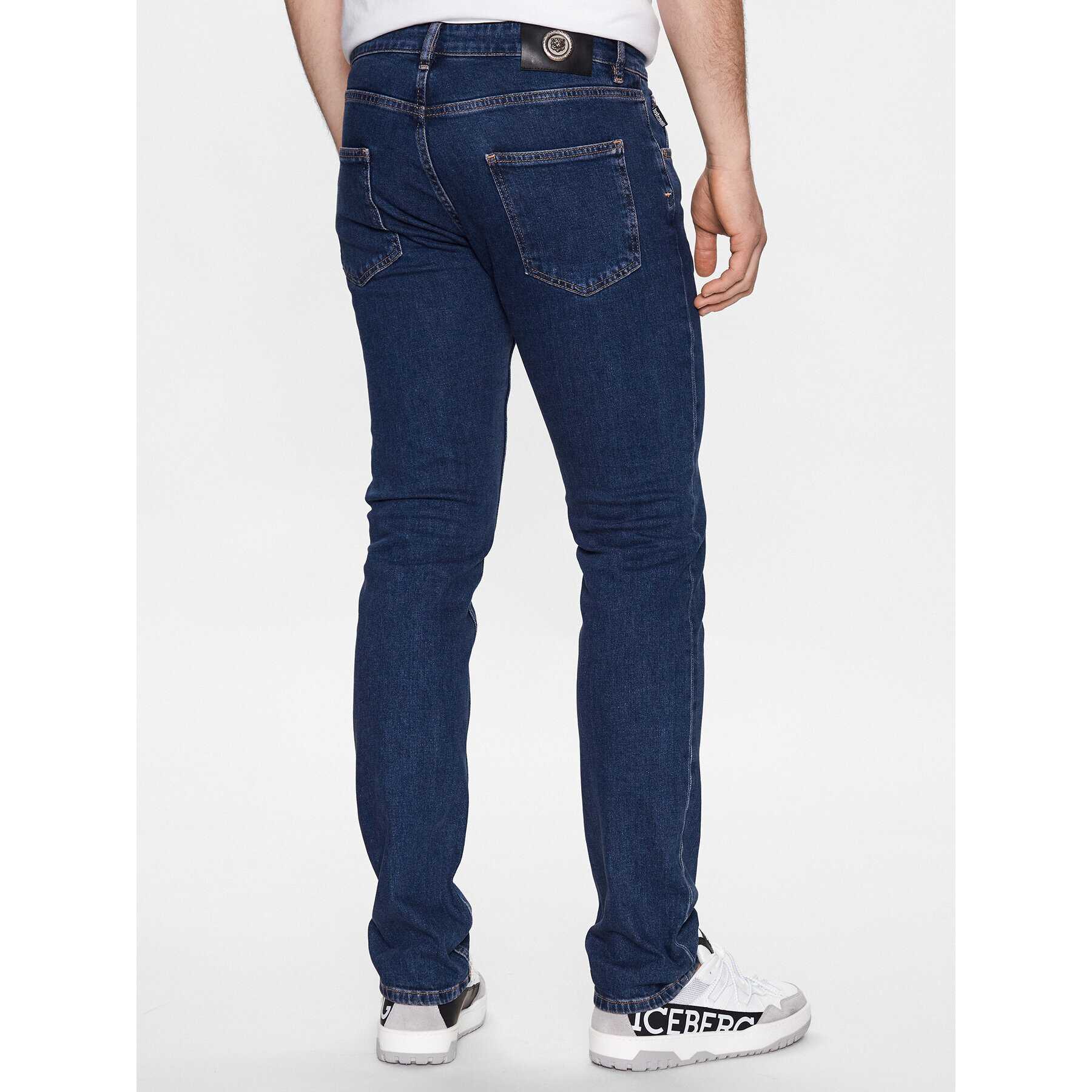 Just Cavalli Jeansy 74OBB5S0 Tmavomodrá Slim Fit - Pepit.cz