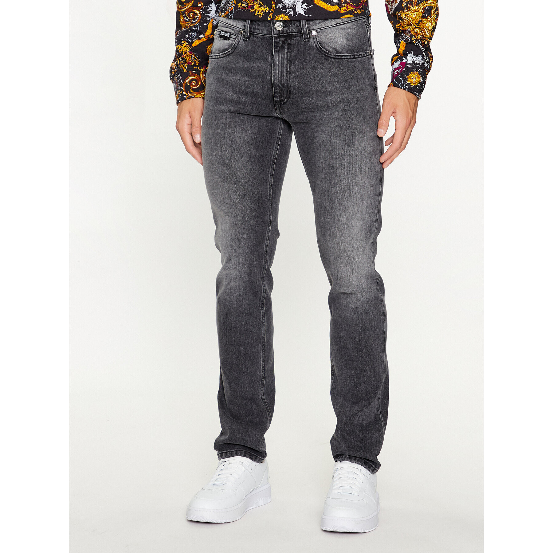 Just Cavalli Jeansy 75OAB5S0 Černá Slim Fit - Pepit.cz