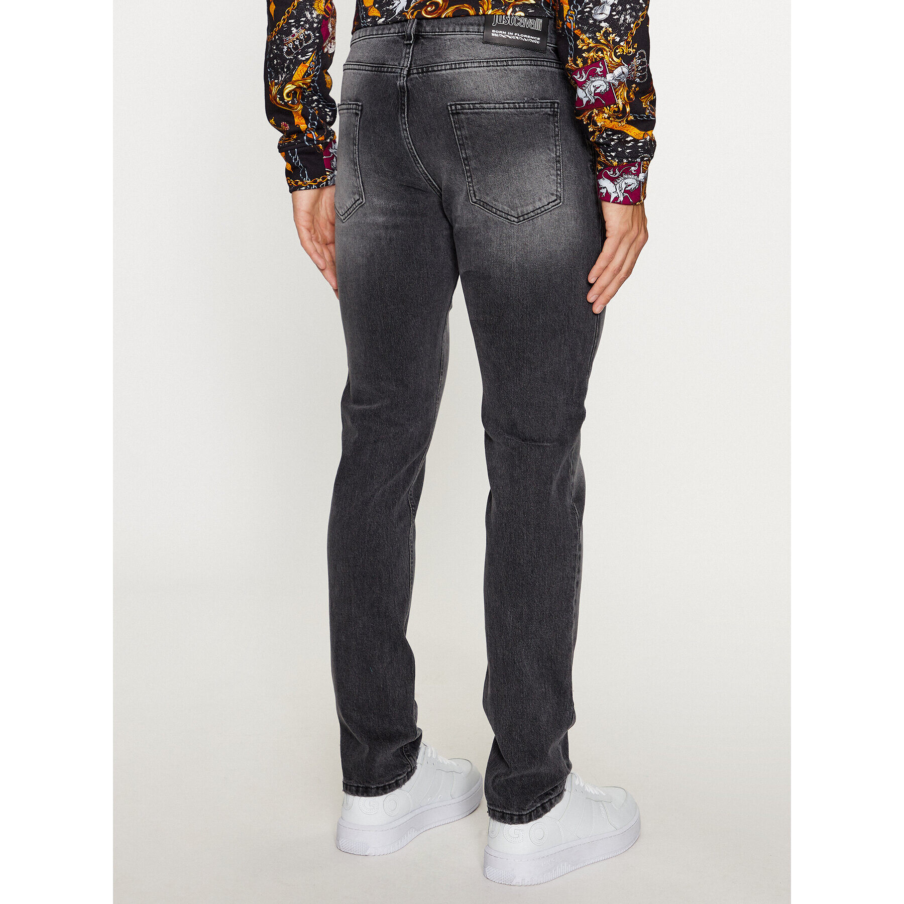 Just Cavalli Jeansy 75OAB5S0 Černá Slim Fit - Pepit.cz