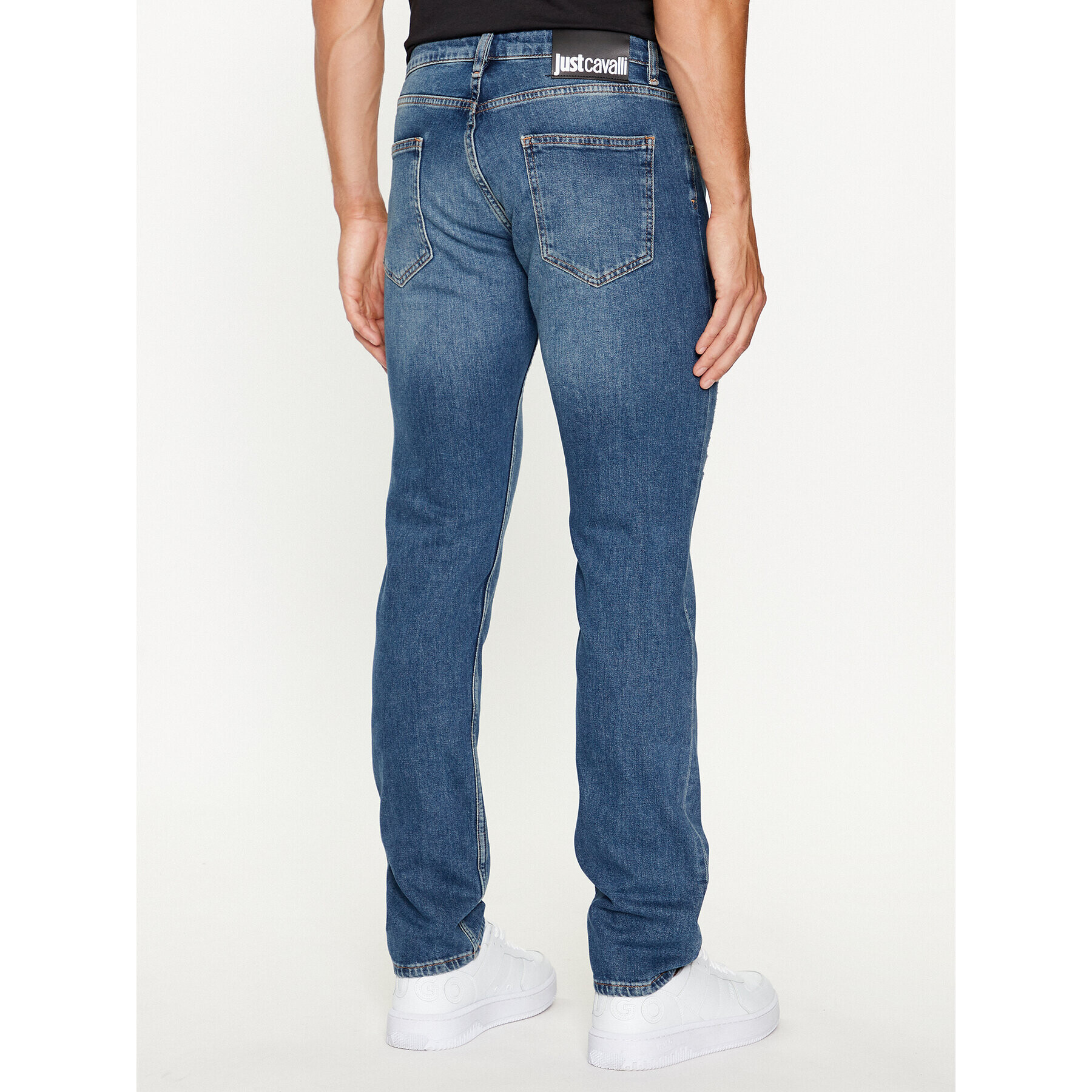 Just Cavalli Jeansy 75OAB5S0 Modrá Slim Fit - Pepit.cz