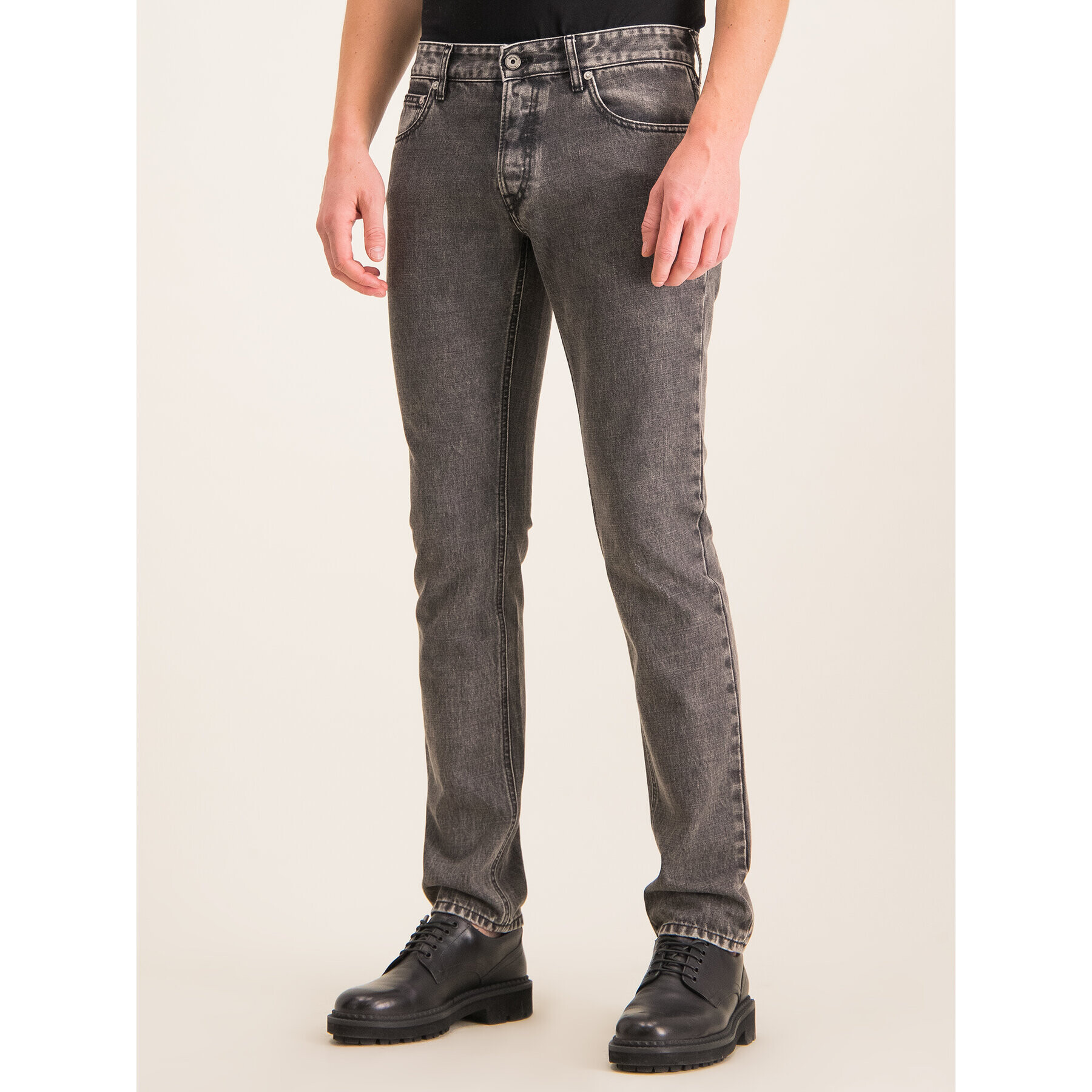 Just Cavalli Skinny Fit džíny S03LA0090 Černá Skinny Fit - Pepit.cz