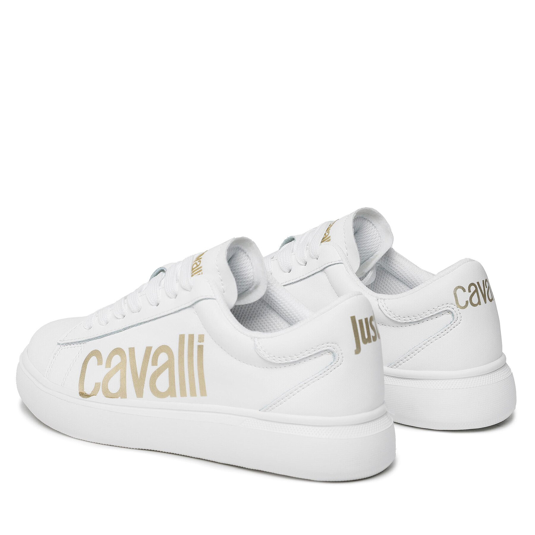 Just Cavalli Sneakersy 74RB3SB4 Bílá - Pepit.cz