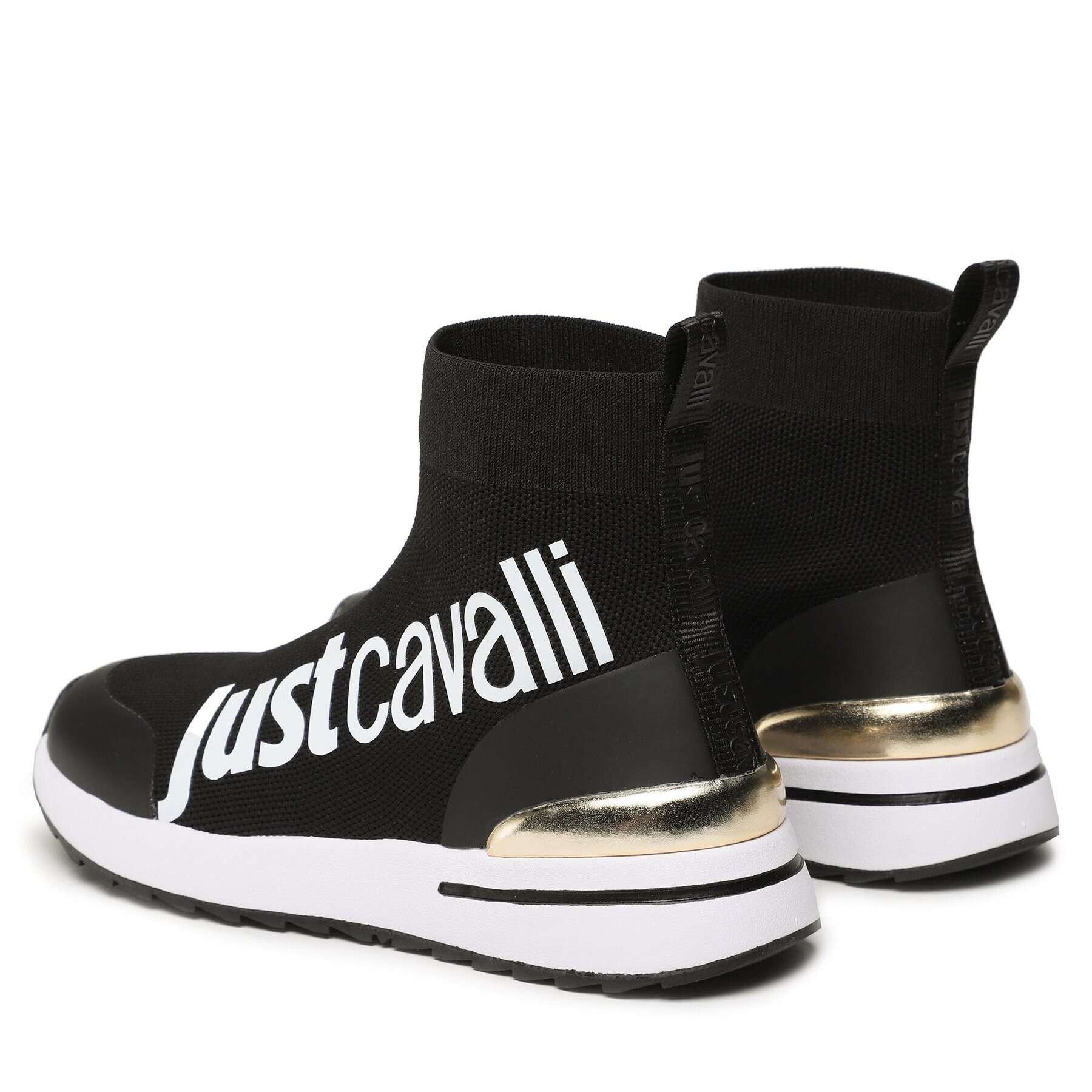 Just Cavalli Sneakersy 74RB3SD2 Černá - Pepit.cz