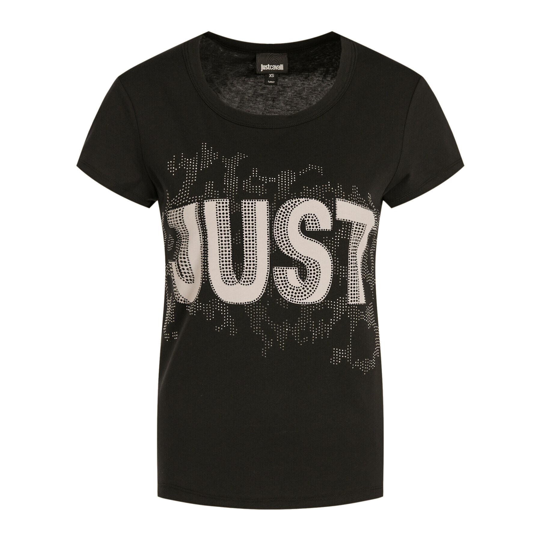 Just Cavalli T-Shirt S02GC0352 Černá Regular Fit - Pepit.cz